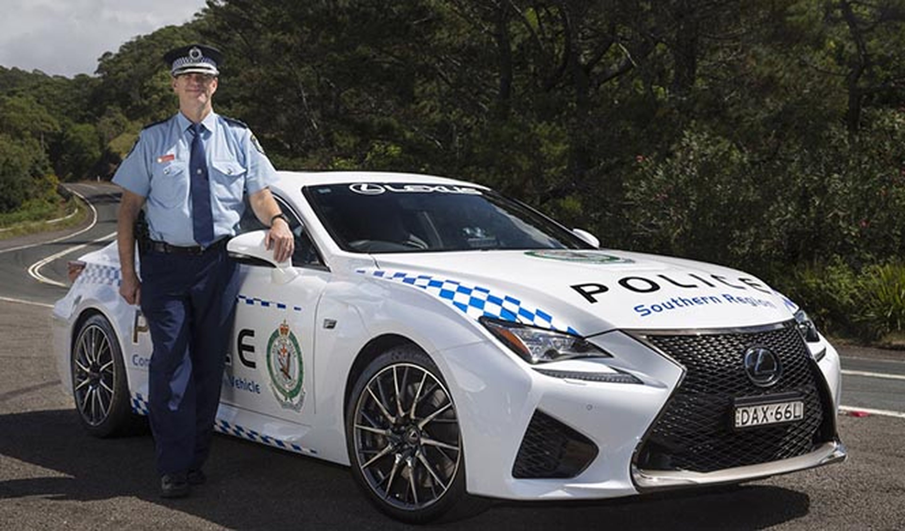 La Policía de Australia estrena coche, ¡y qué coche!