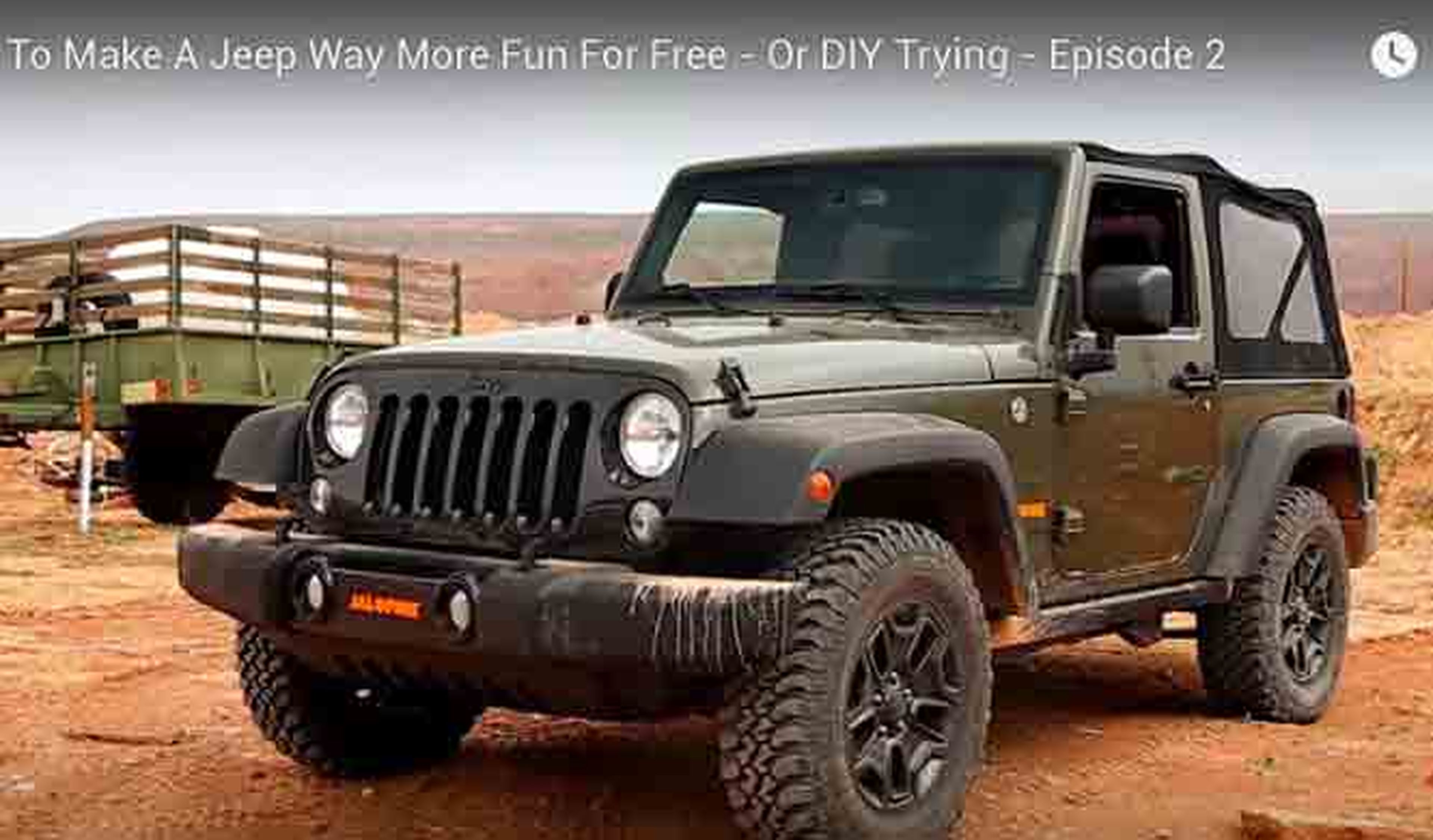 Vídeo: así se desviste a un Jeep Wrangler