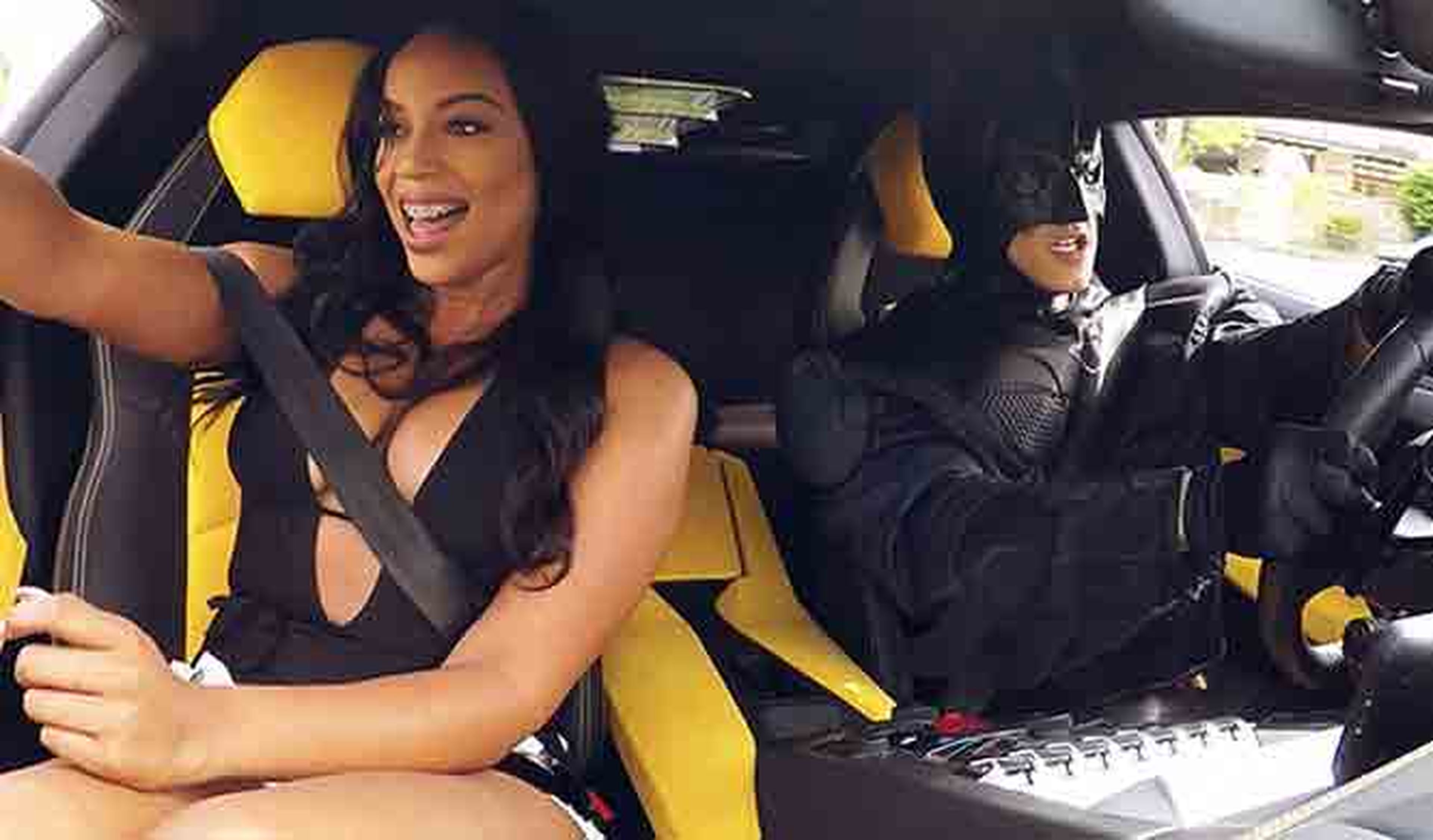 Vídeo: llama a Uber, y llega Batman en un 'Lambo'