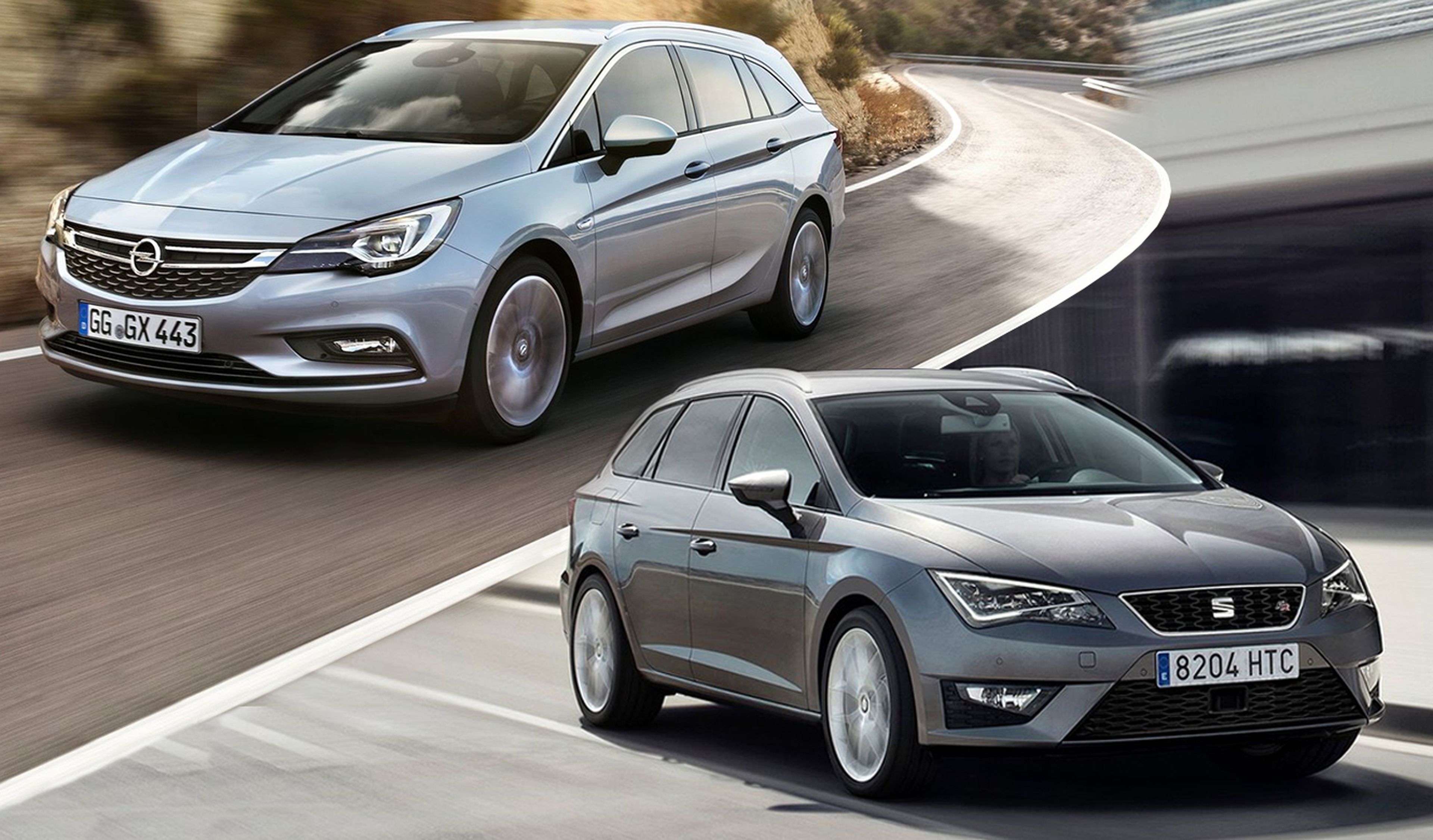 ¿Cuál es mejor, el Opel Astra ST 2016 o el Seat León ST?