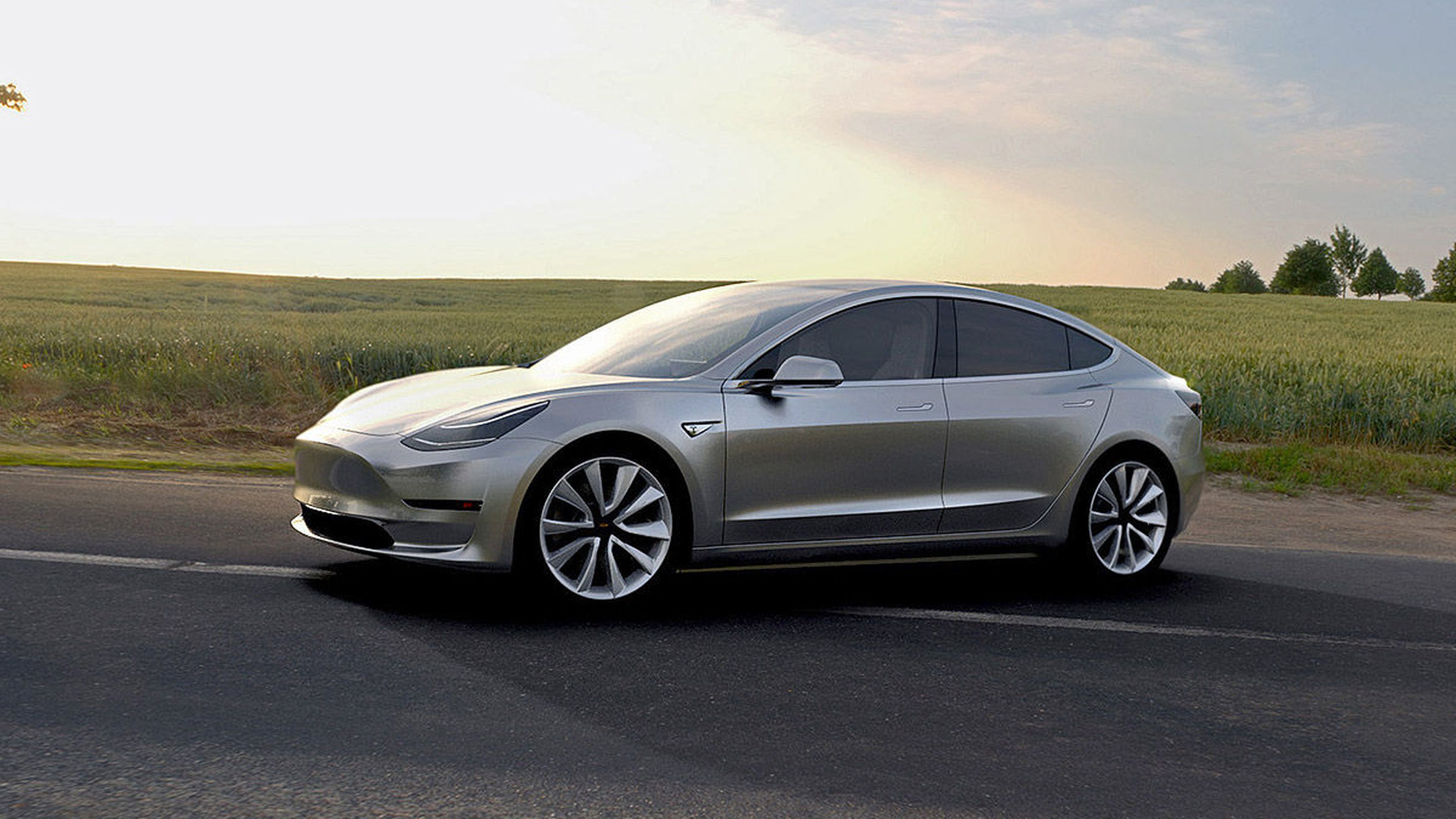 ¡Primera vuelta en el Tesla Model 3!