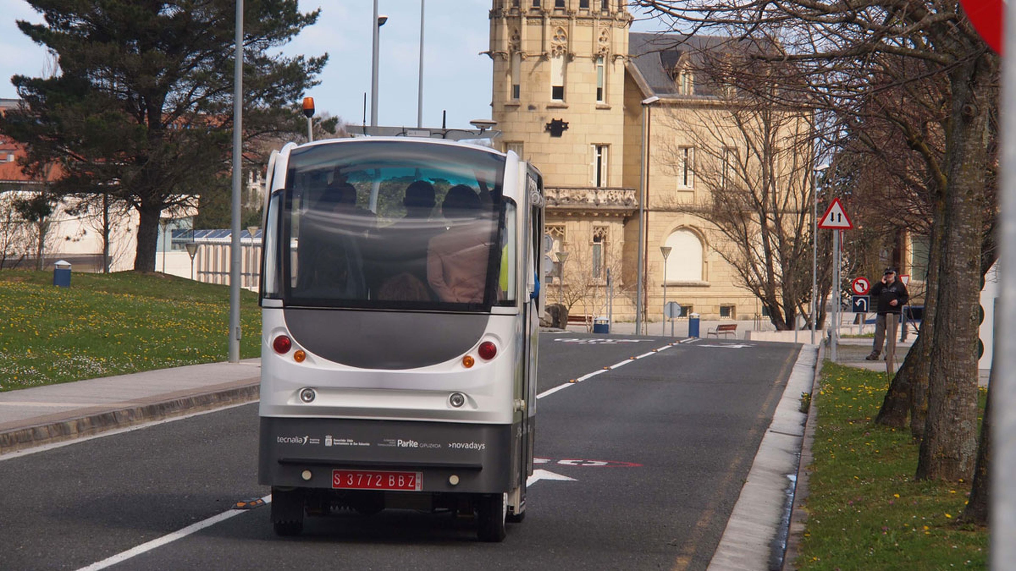 San Sebastián estrena los primeros autobuses autónomos