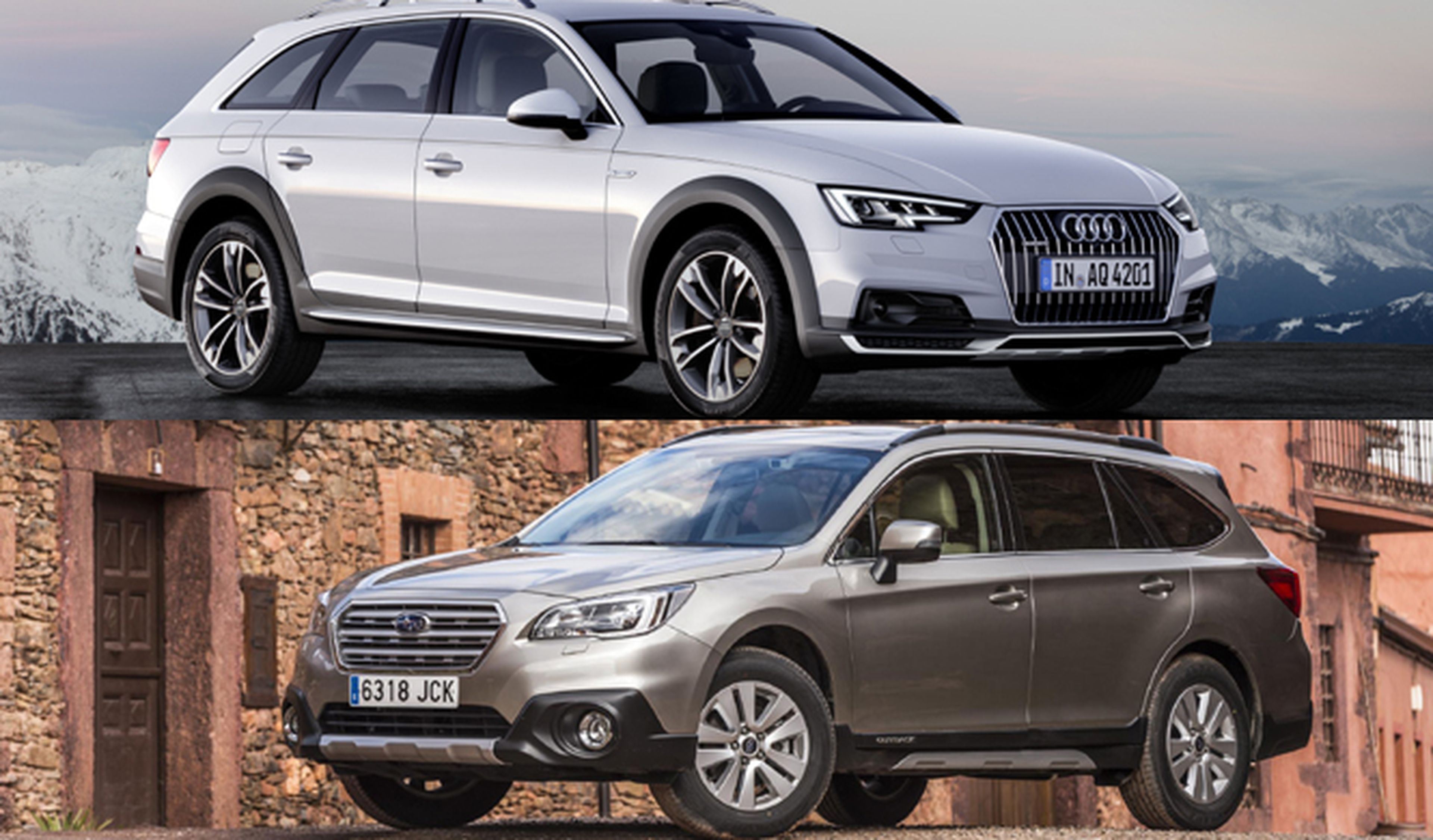 ¿Cuál es mejor, Audi A4 allroad 2016 o Subaru Outback?