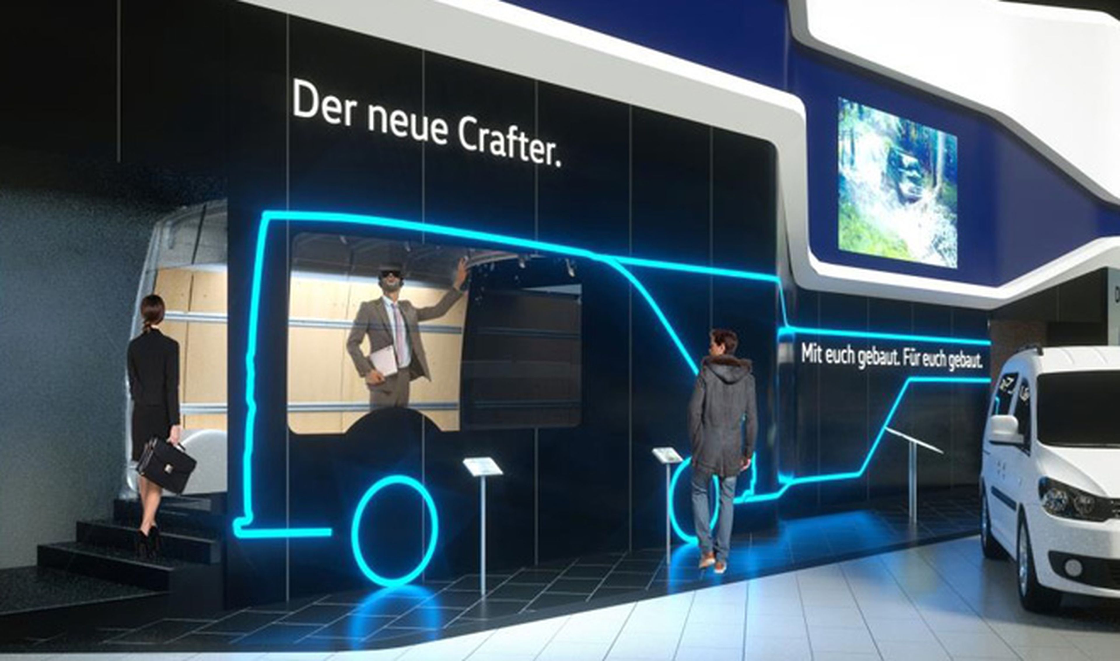Volkswagen muestra el Crafter 2017 en realidad virtual