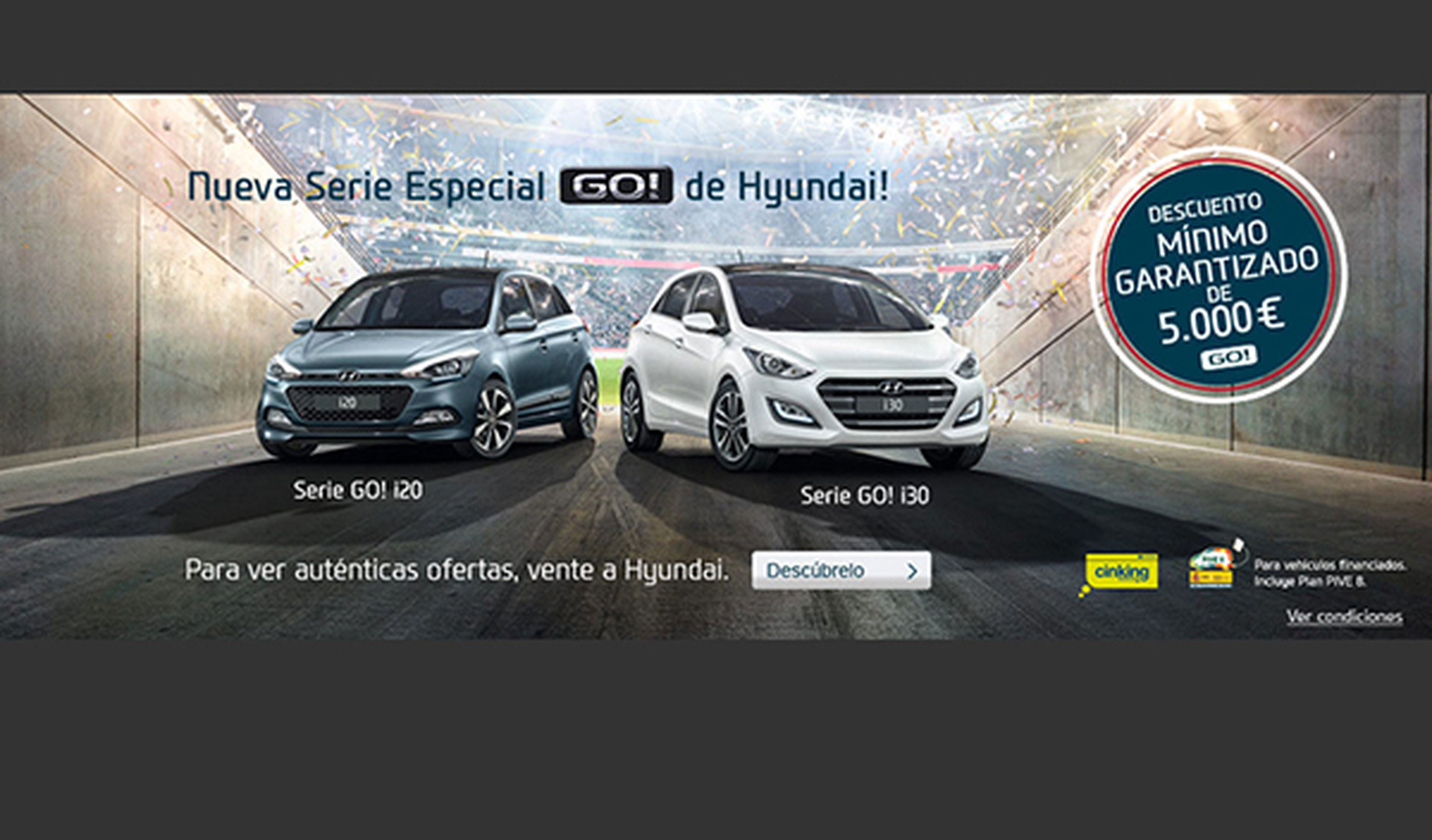 Hyundai presenta la Serie GO!, tres modelos de campeonato