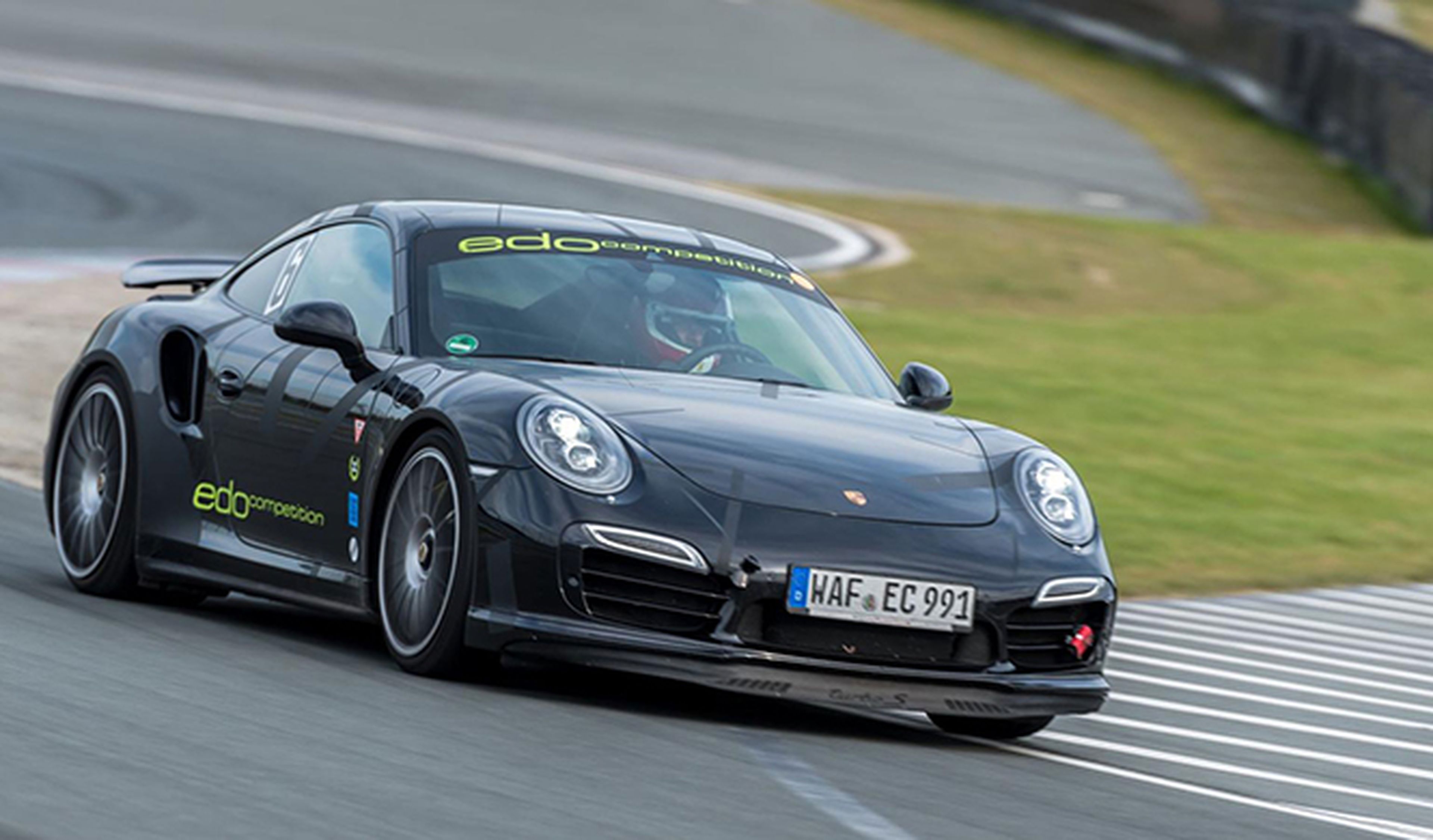 El Porsche más rápido sobre el circuito de Sachsenring
