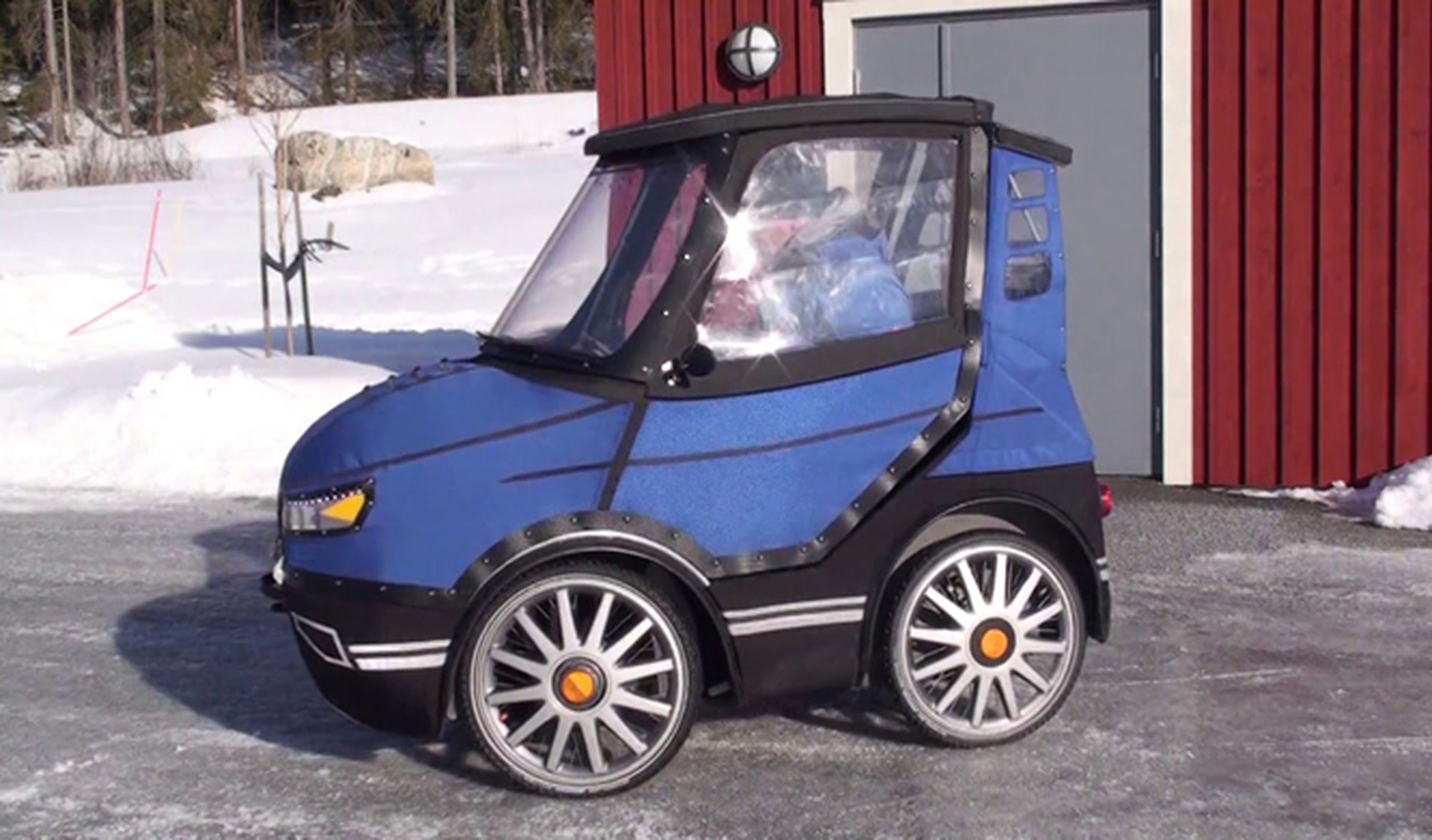 PodRide, así es el divertido coche a pedales sueco