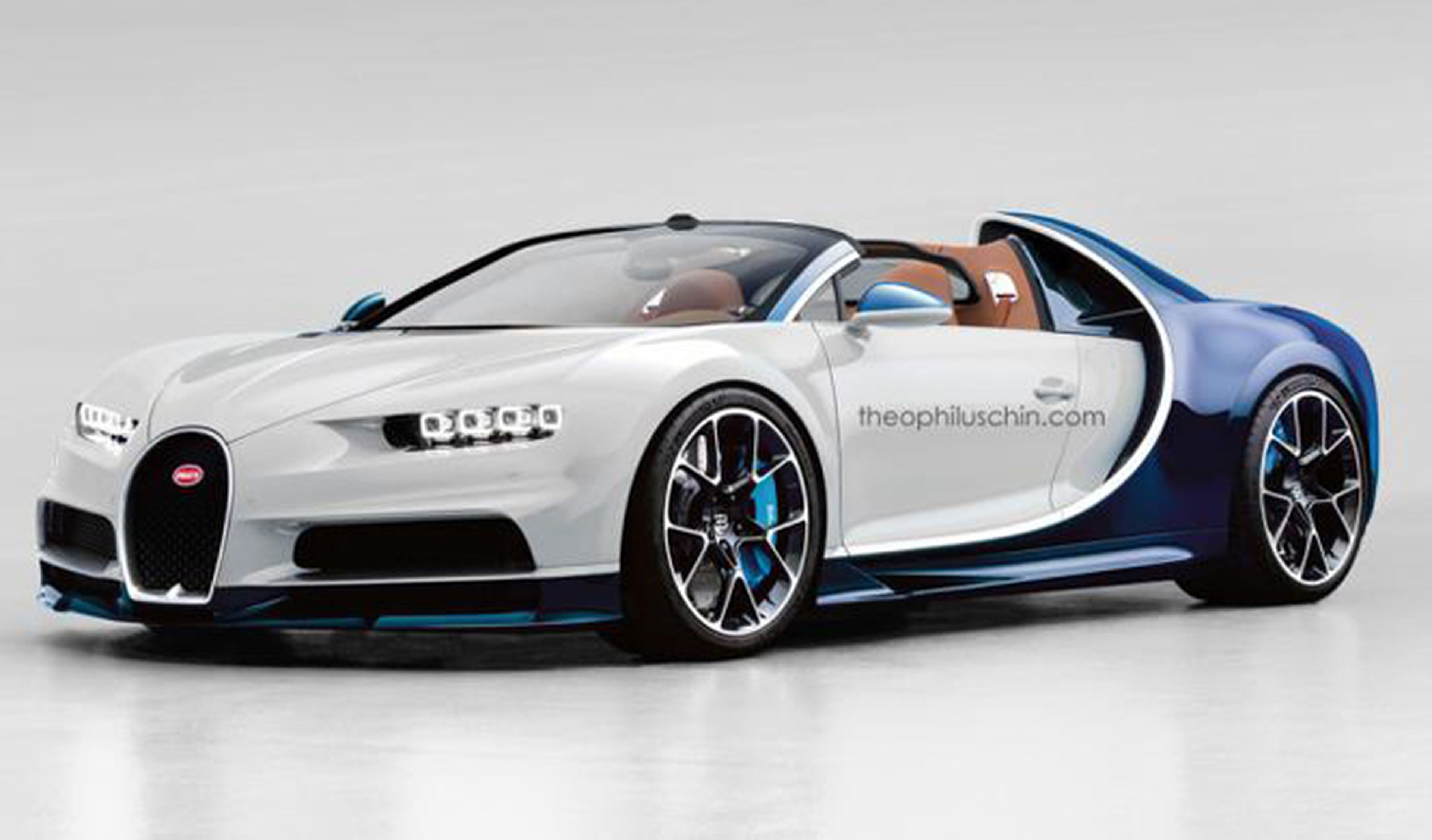 Así podría ser el Bugatti Chiron Grand Sport