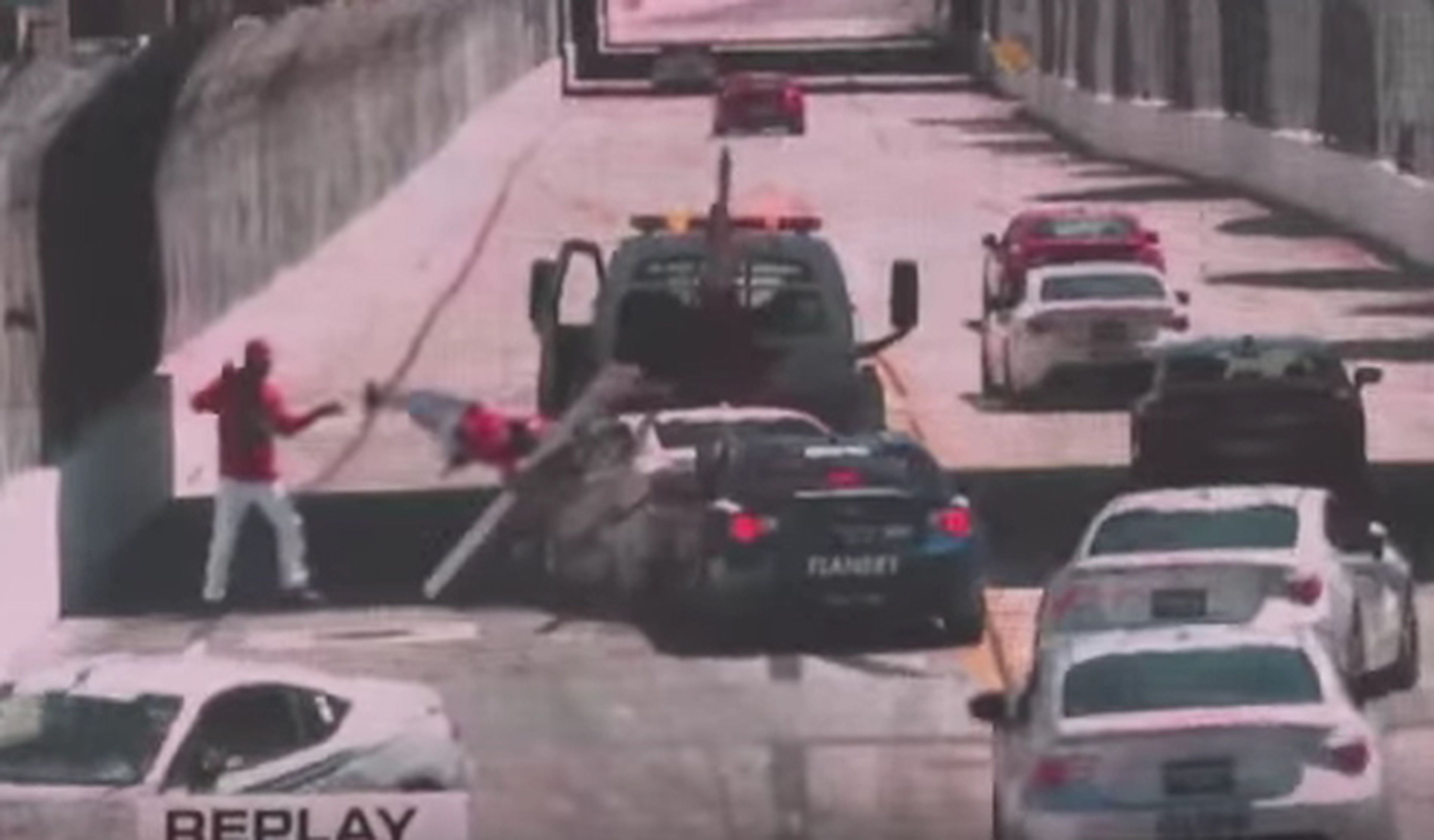 Vídeo: la Toyota Pro Celebrity Race casi acaba en tragedia