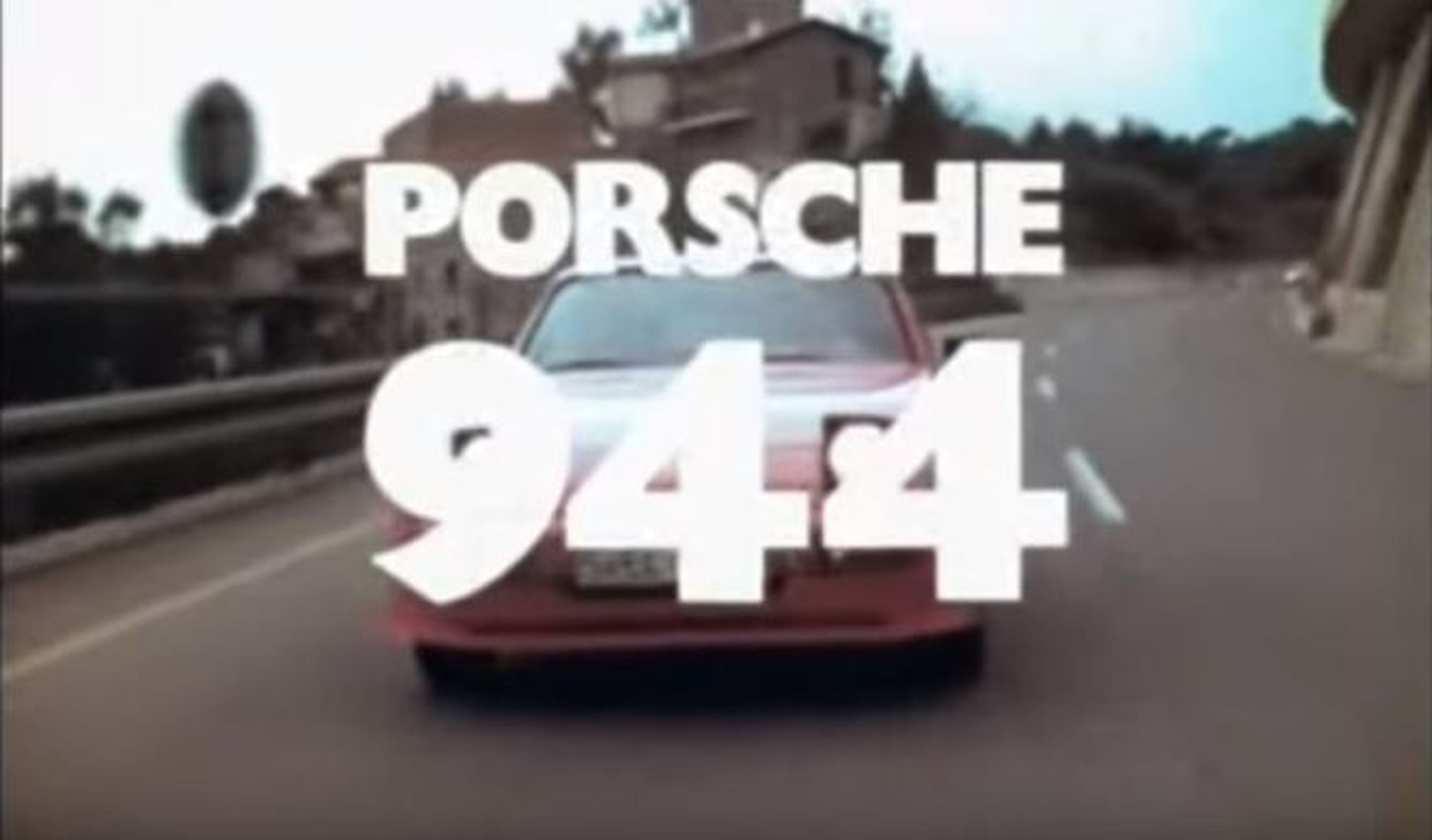 Vídeo: así promocionaban el Porsche 944 en 1982