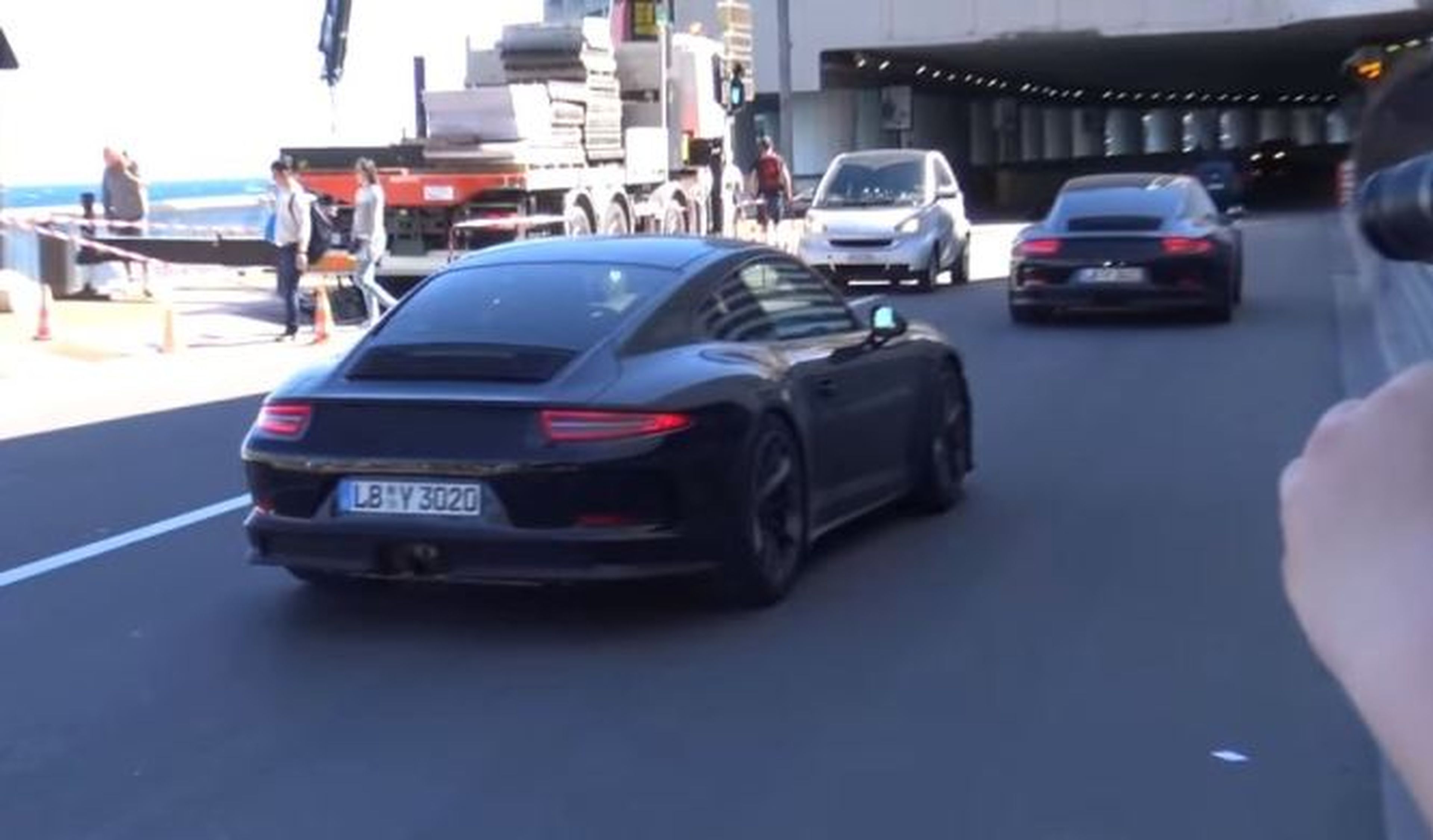 Esto es poderío: cuatro Porsche 911 R rodando en Mónaco