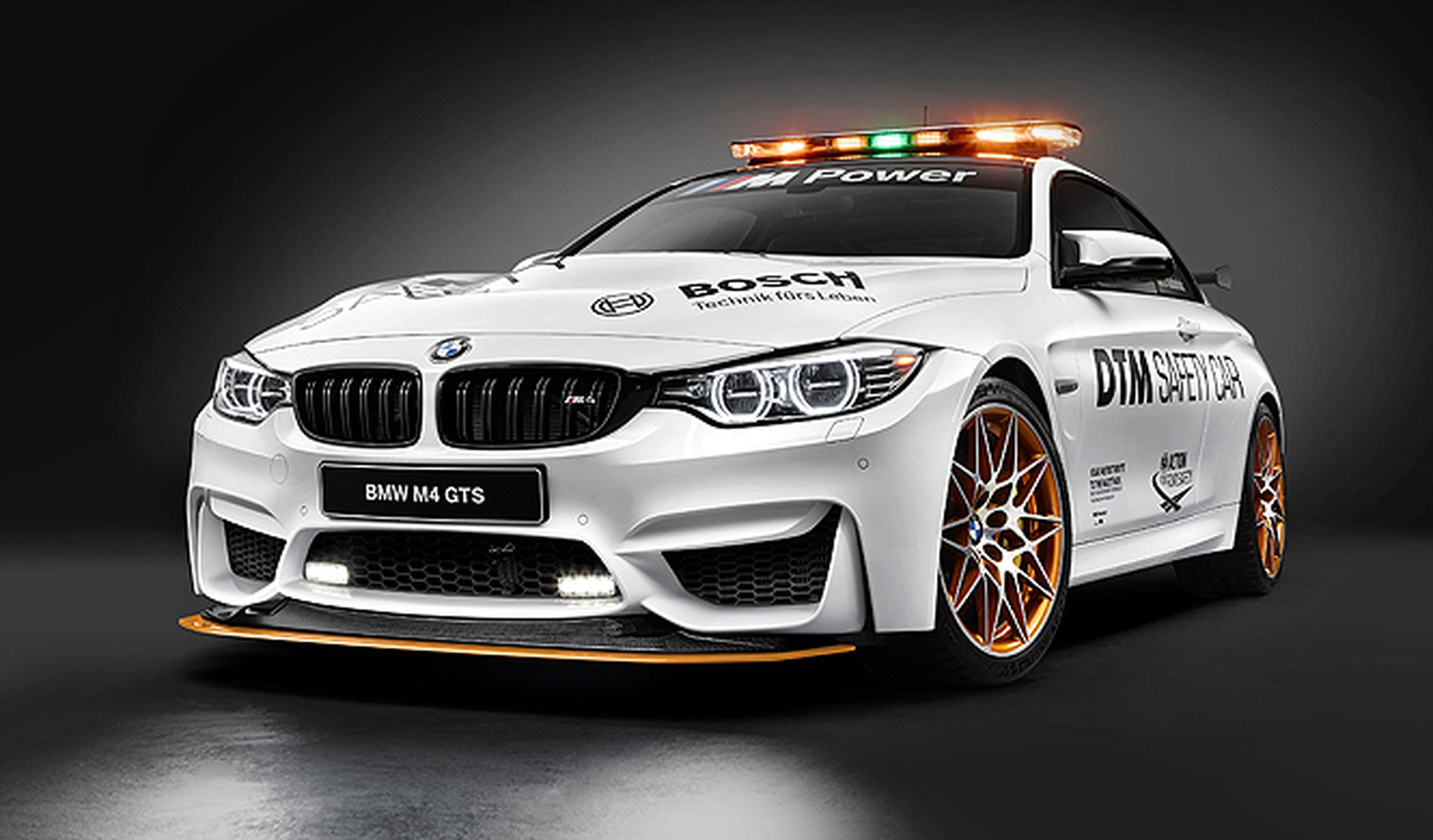 El BMW M4 GTS, Safety Car del DTM 2016