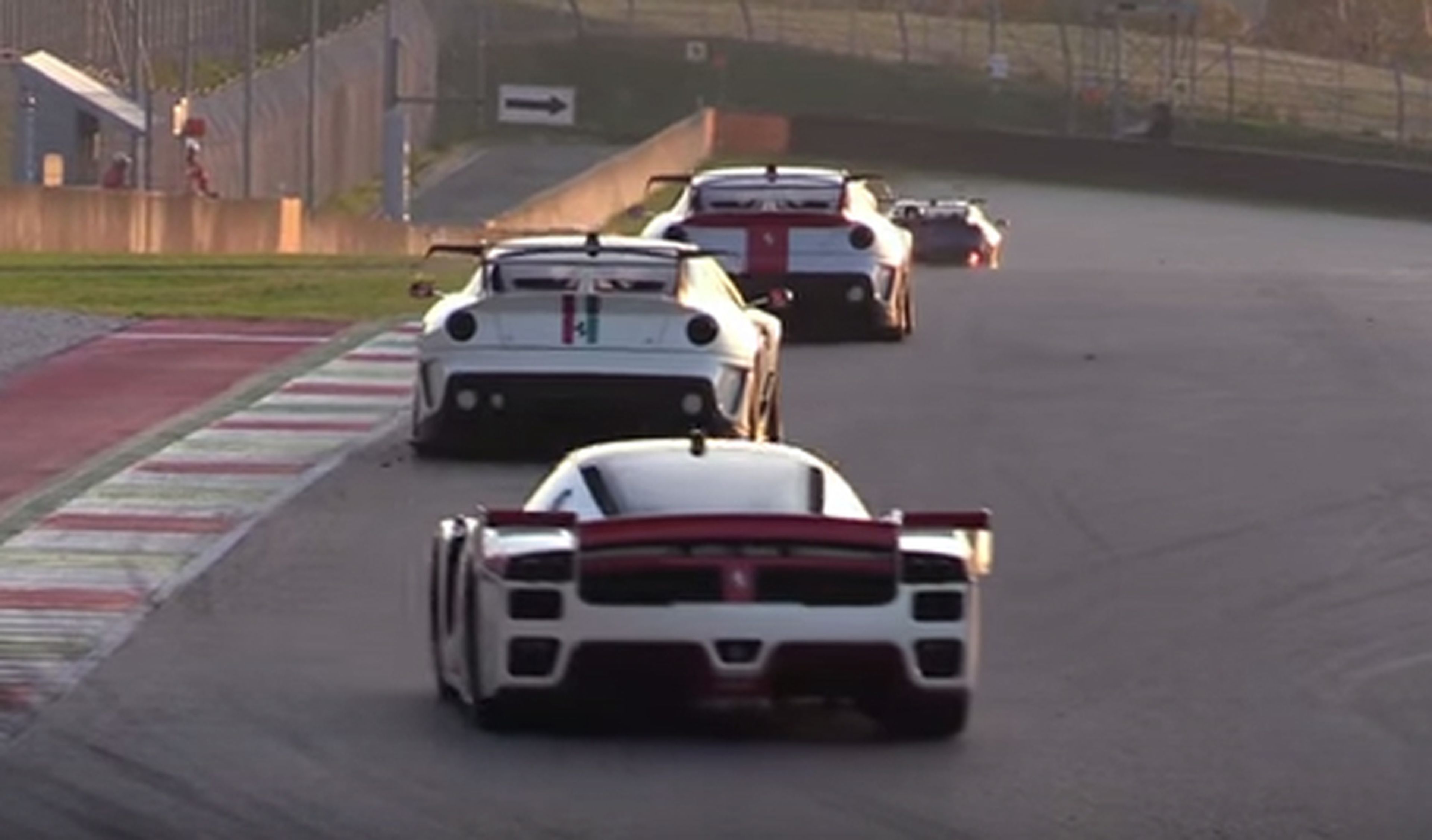 ¡Impresionante! 50 Ferrari Clienti y XX juntos en Mugello