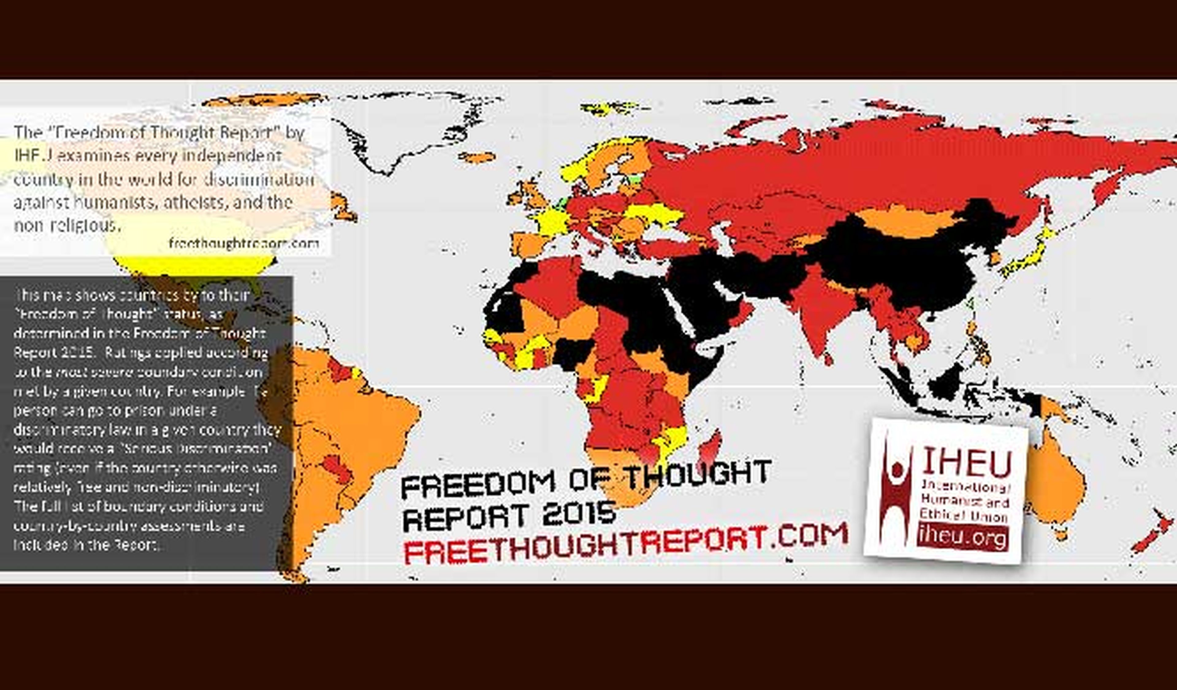 13 países en los que ser ateo se condena con pena de muerte