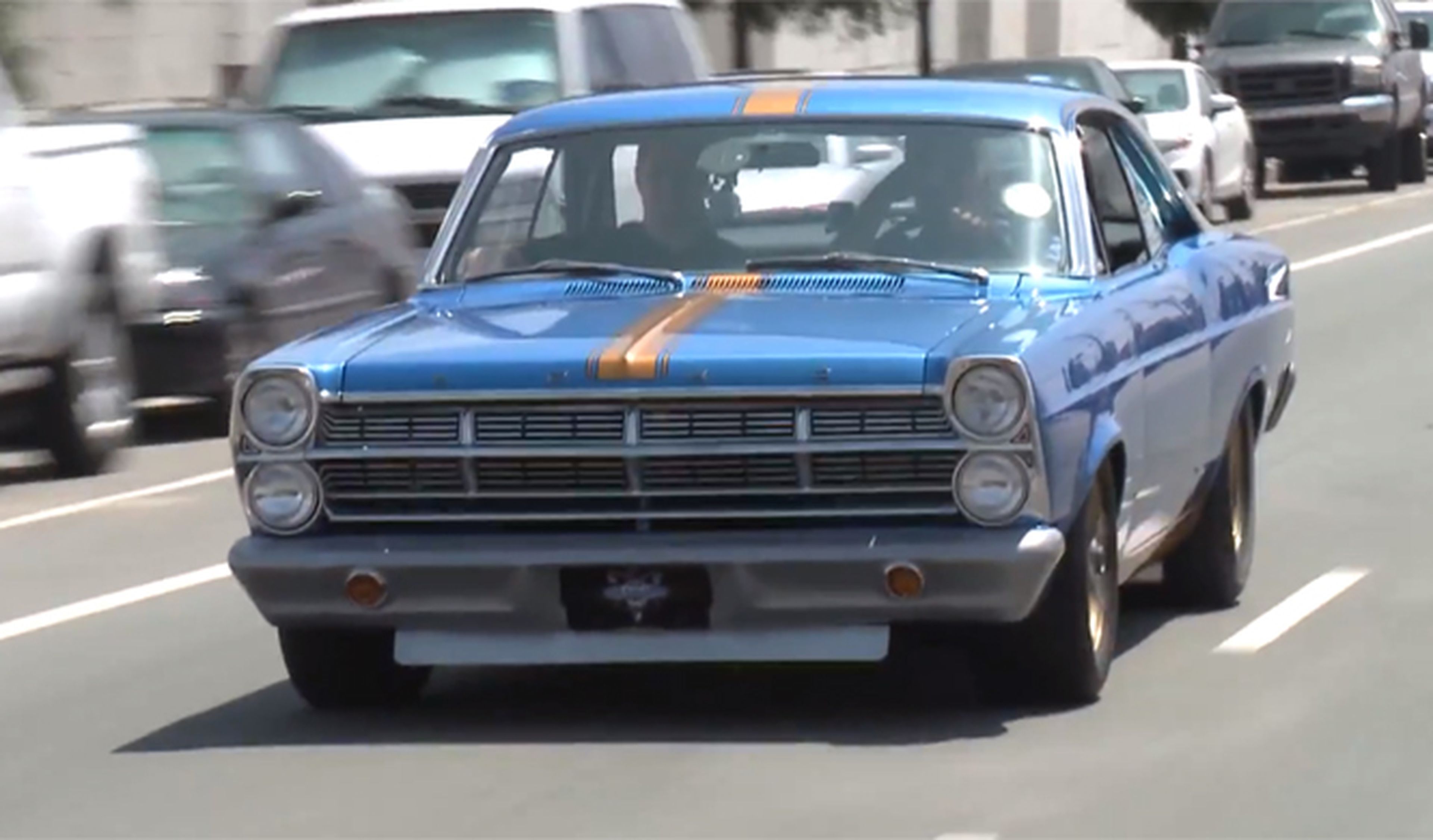 Vídeo: un Ford Fairlane de 1967 con aerodinámica activa