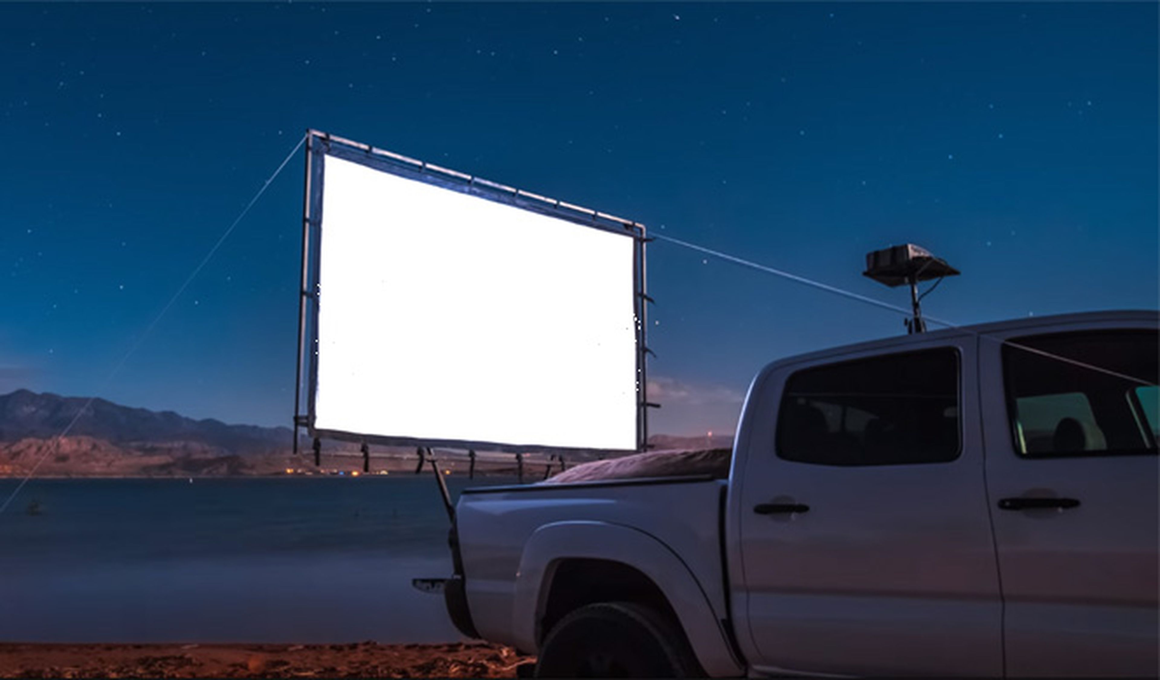 Vídeo: convierte tu coche en un cine al aire libre