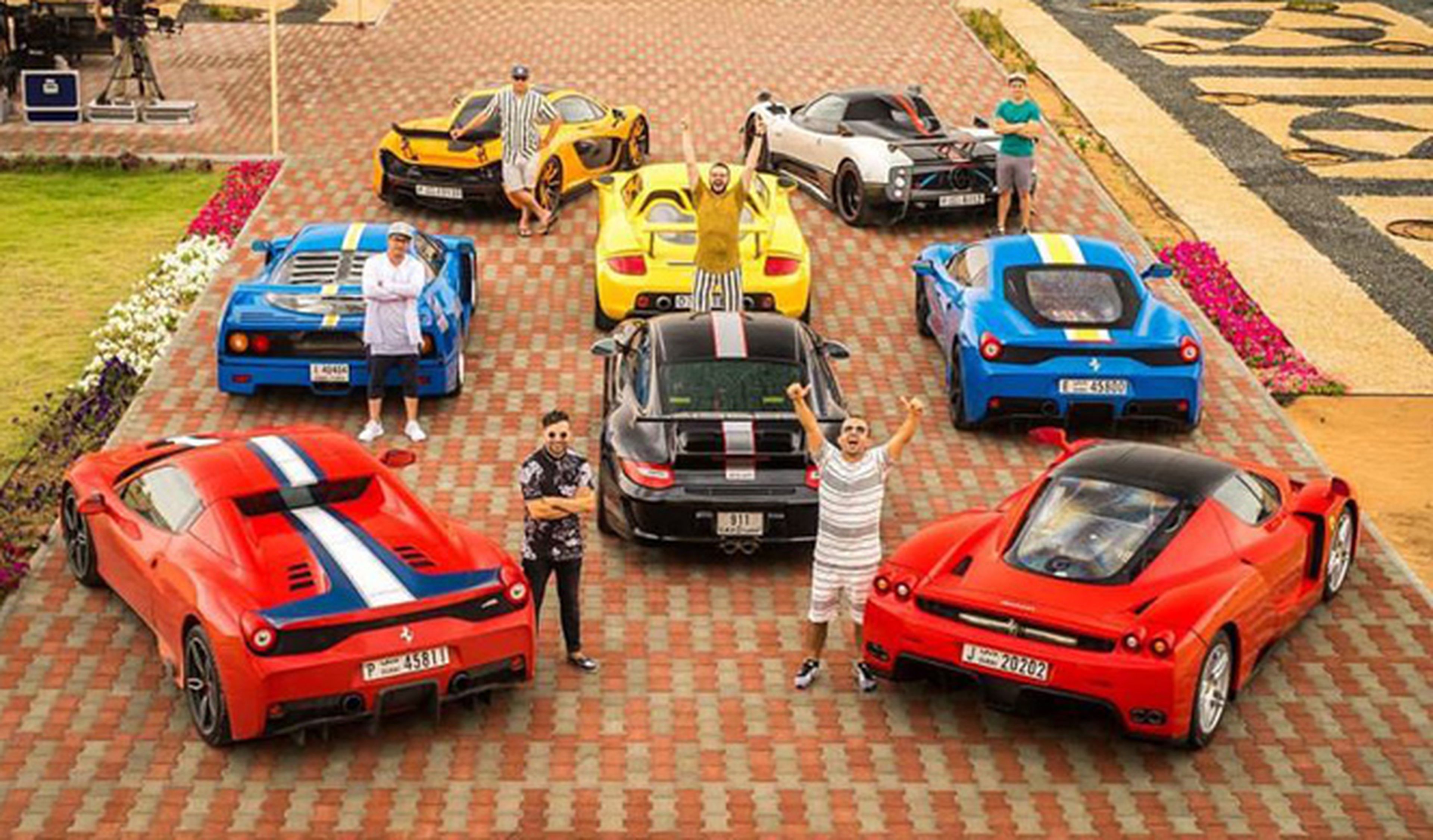 Vídeo: alucina con esta colección de coches de Dubai
