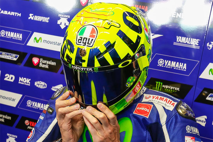 Así es casco de Valentino Rossi Mugello 2016 -- Motos -- -- Autobild.es