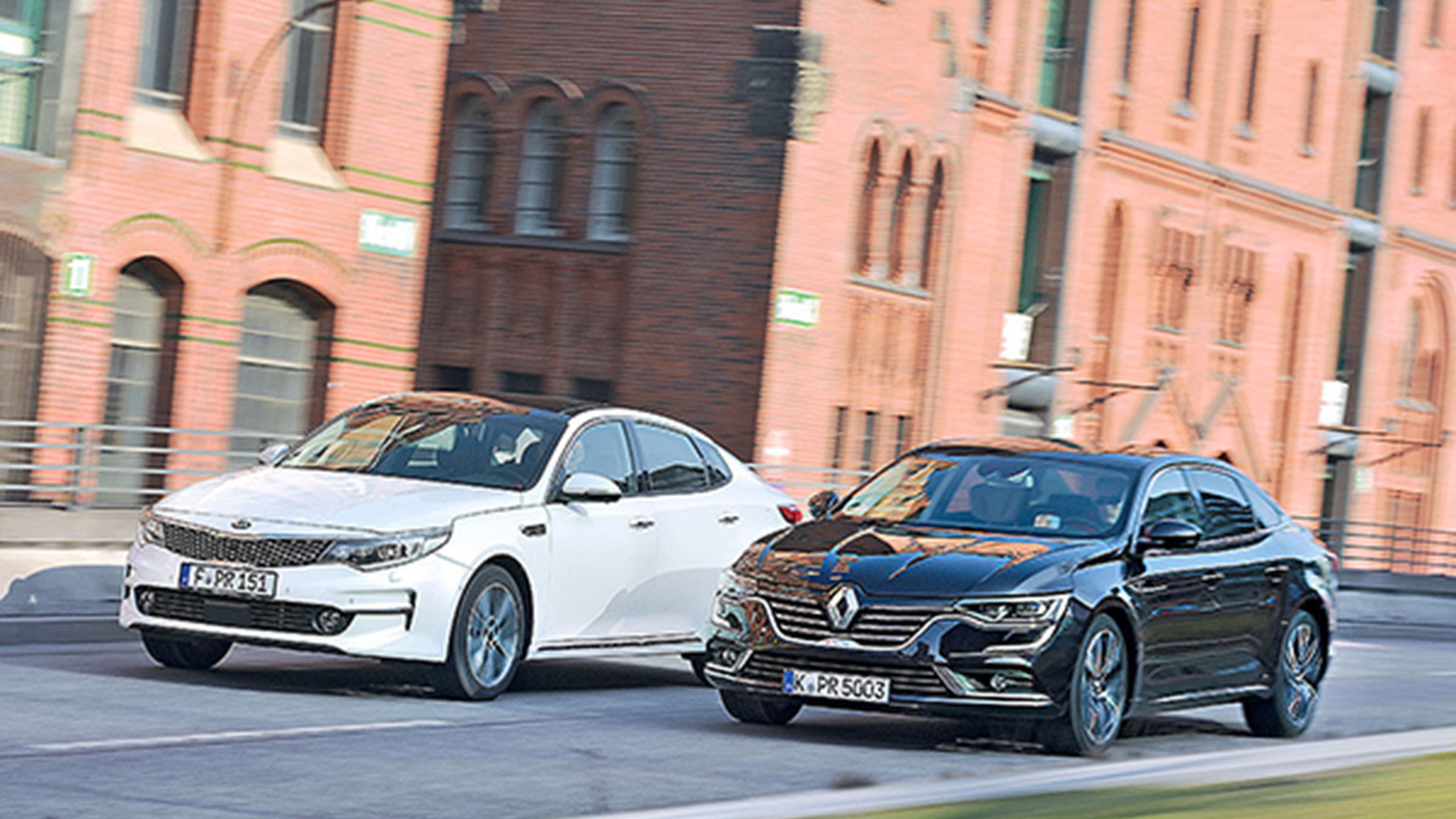 Cara a cara: Renault Talisman vs Kia Optima