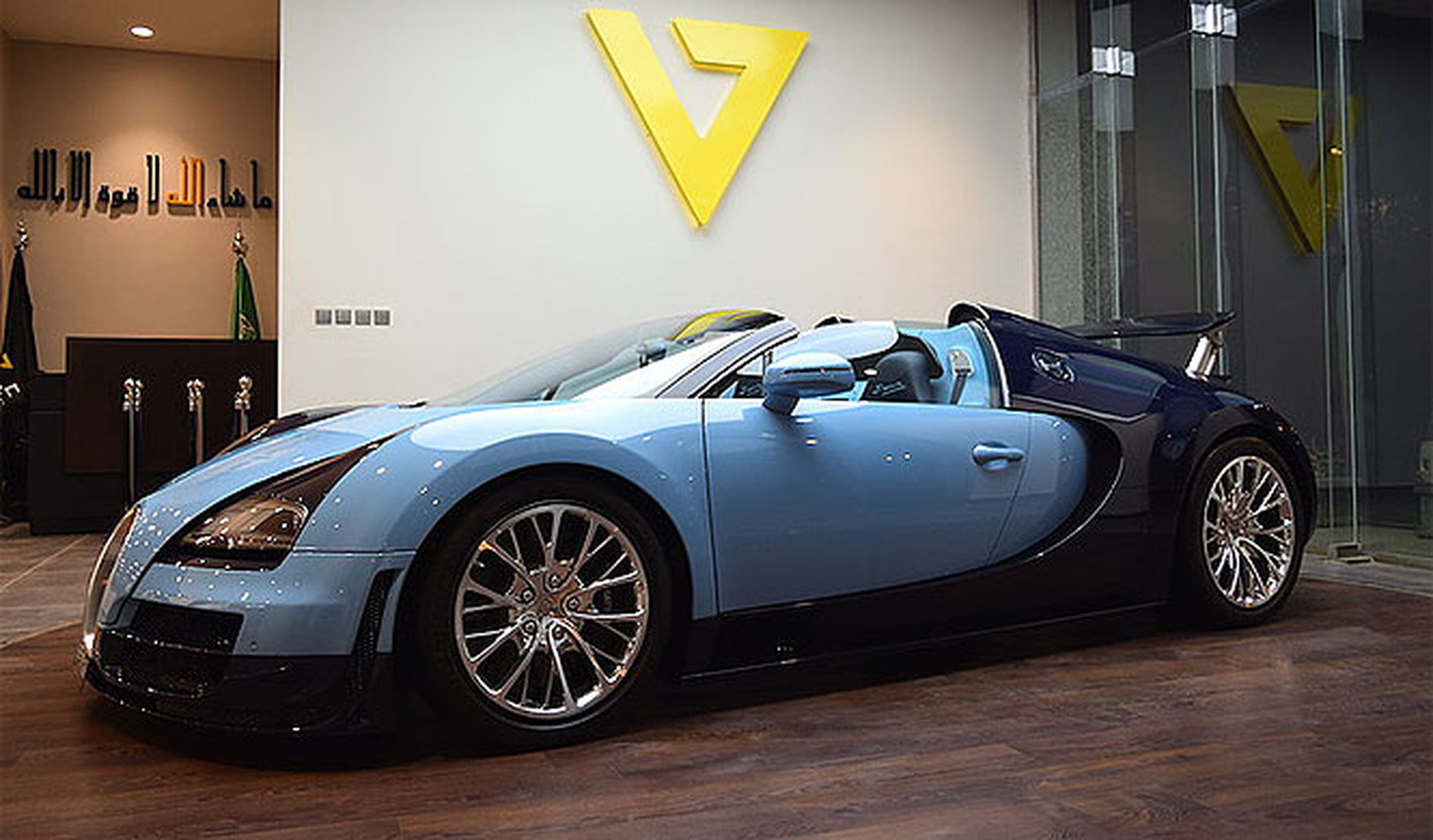 Arabia Saudí, único destino para este Bugatti Veyron