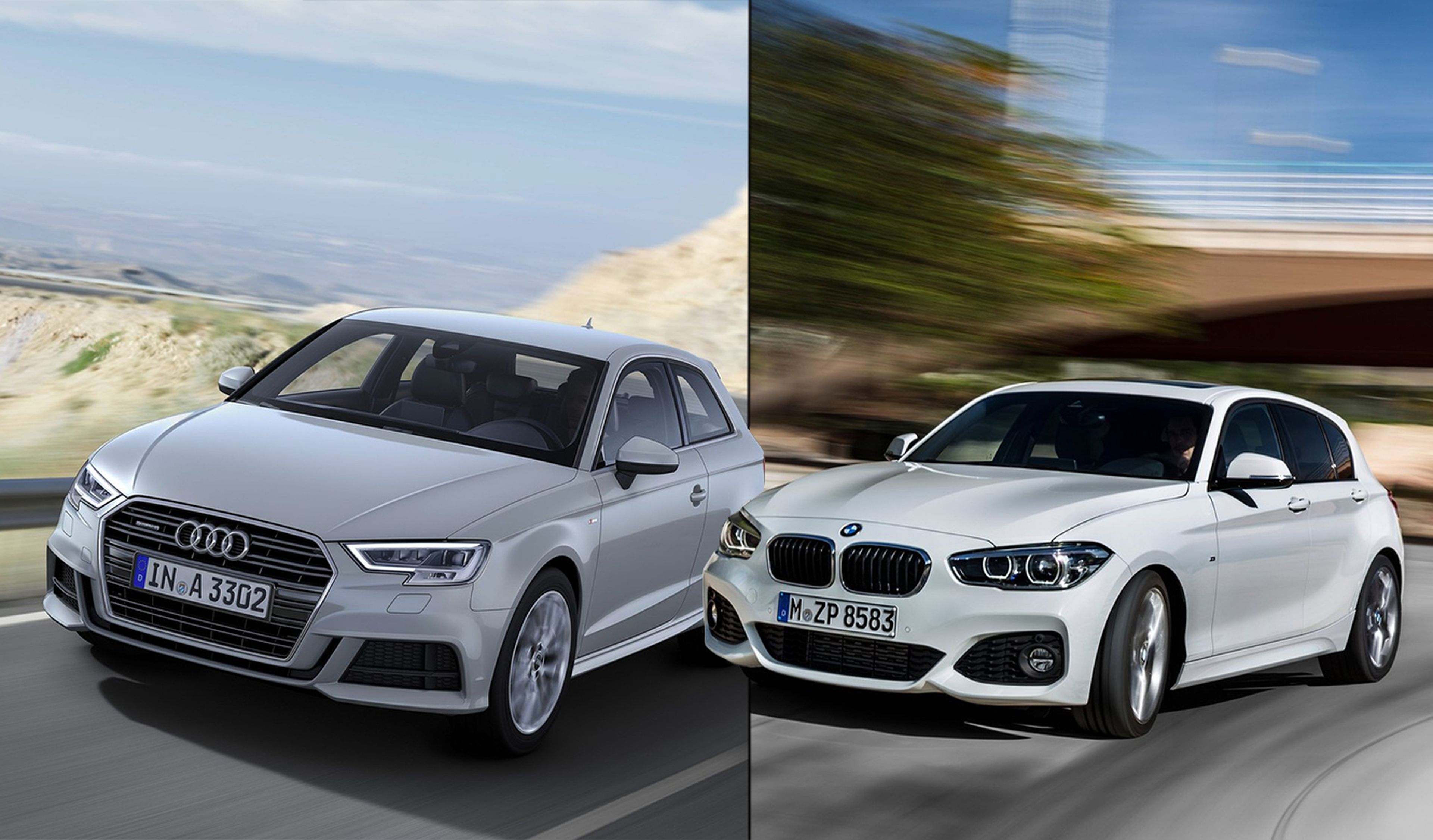 ¿Cuál es mejor, Audi A3 2016 o BMW Serie 1?