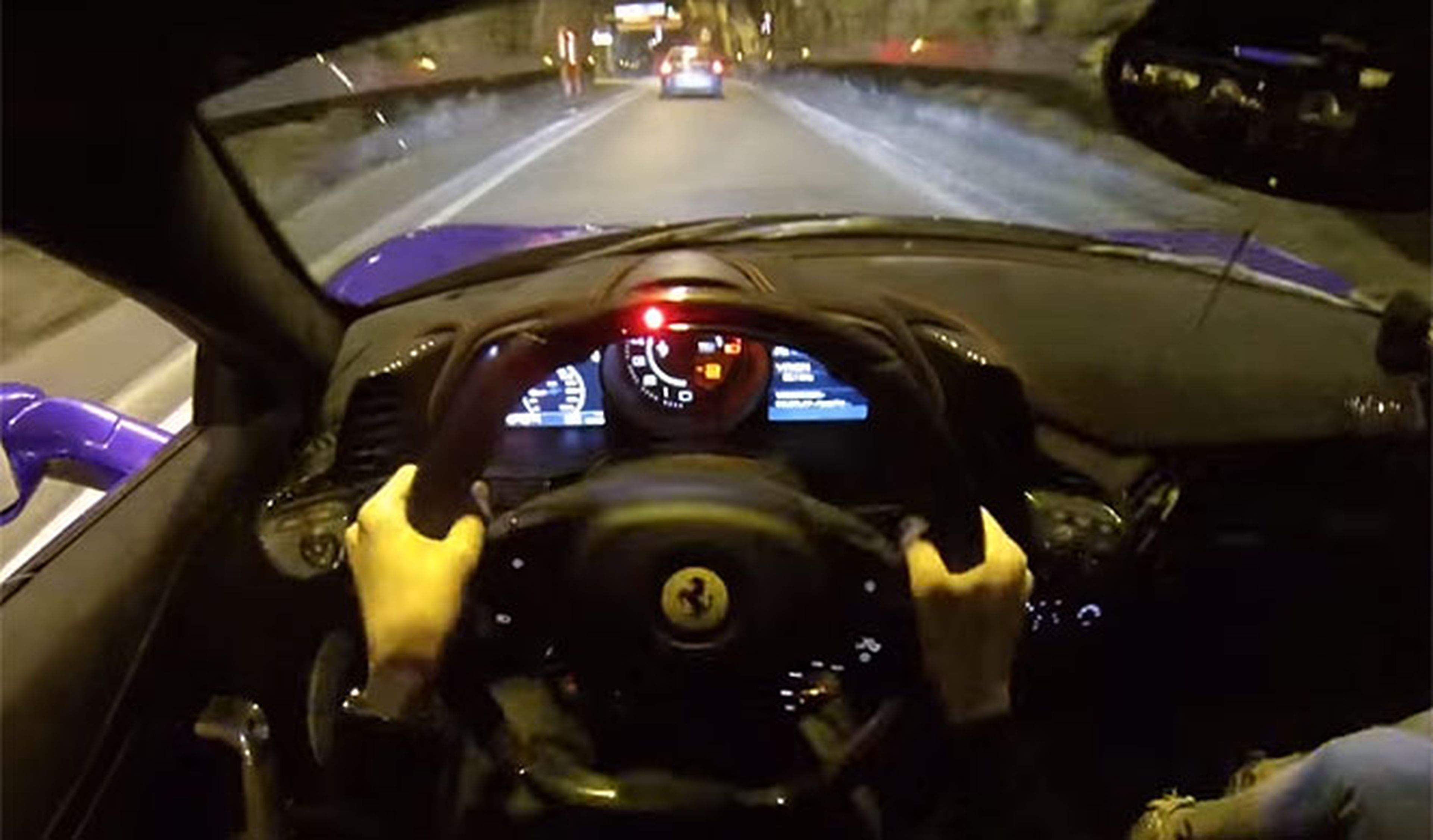 Así suena un Ferrari 458 Speciale en los túneles de Mónaco