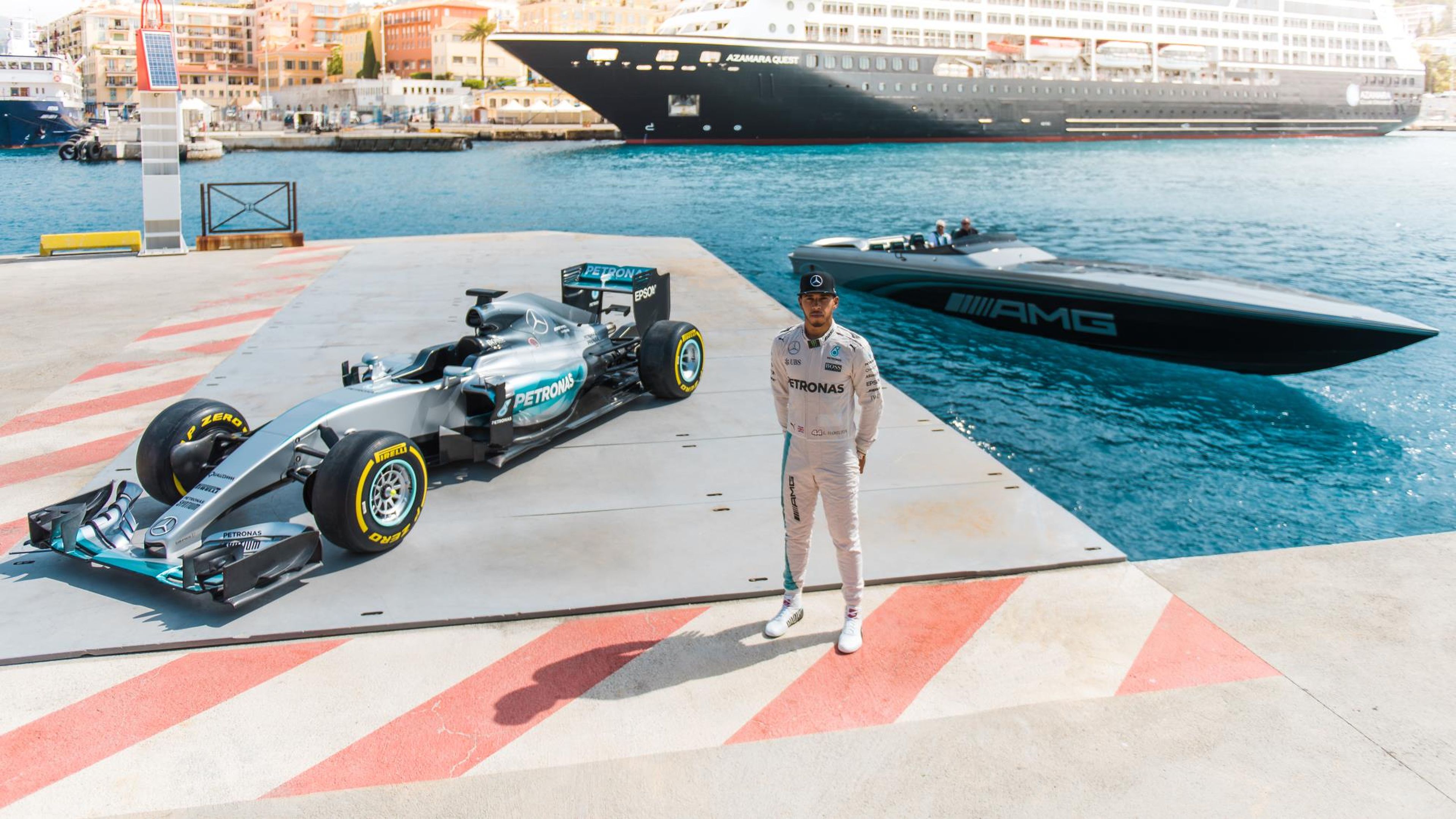 El evento al que fueron Hamilton y Rosberg después del GP de Mónaco