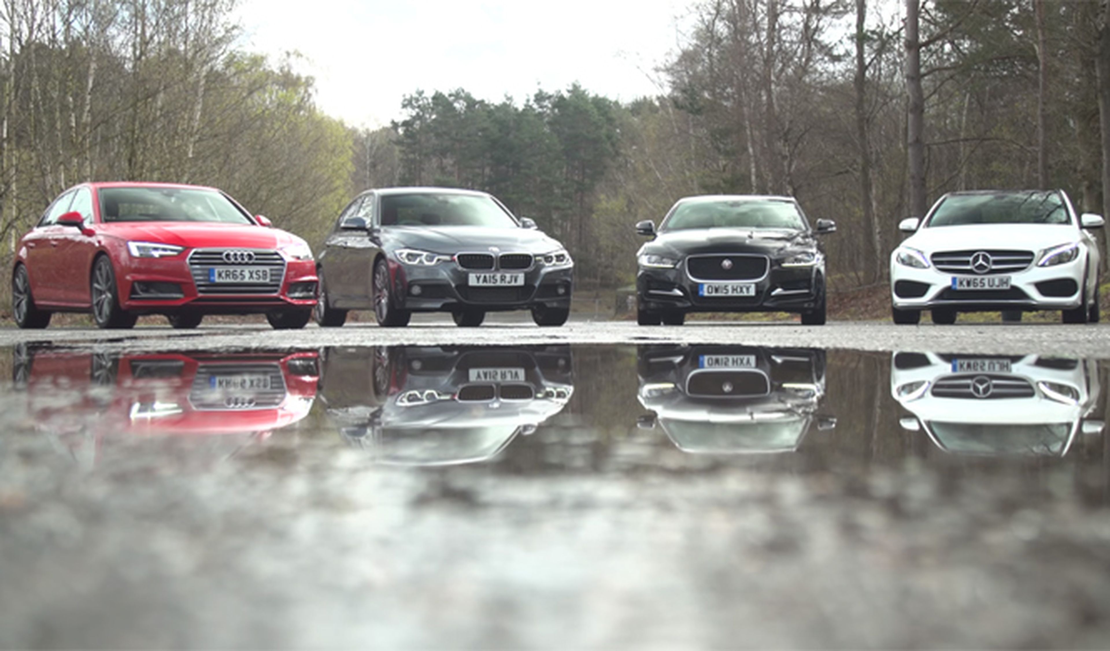 Vídeo: el Jaguar XE contra sus rivales alemanes