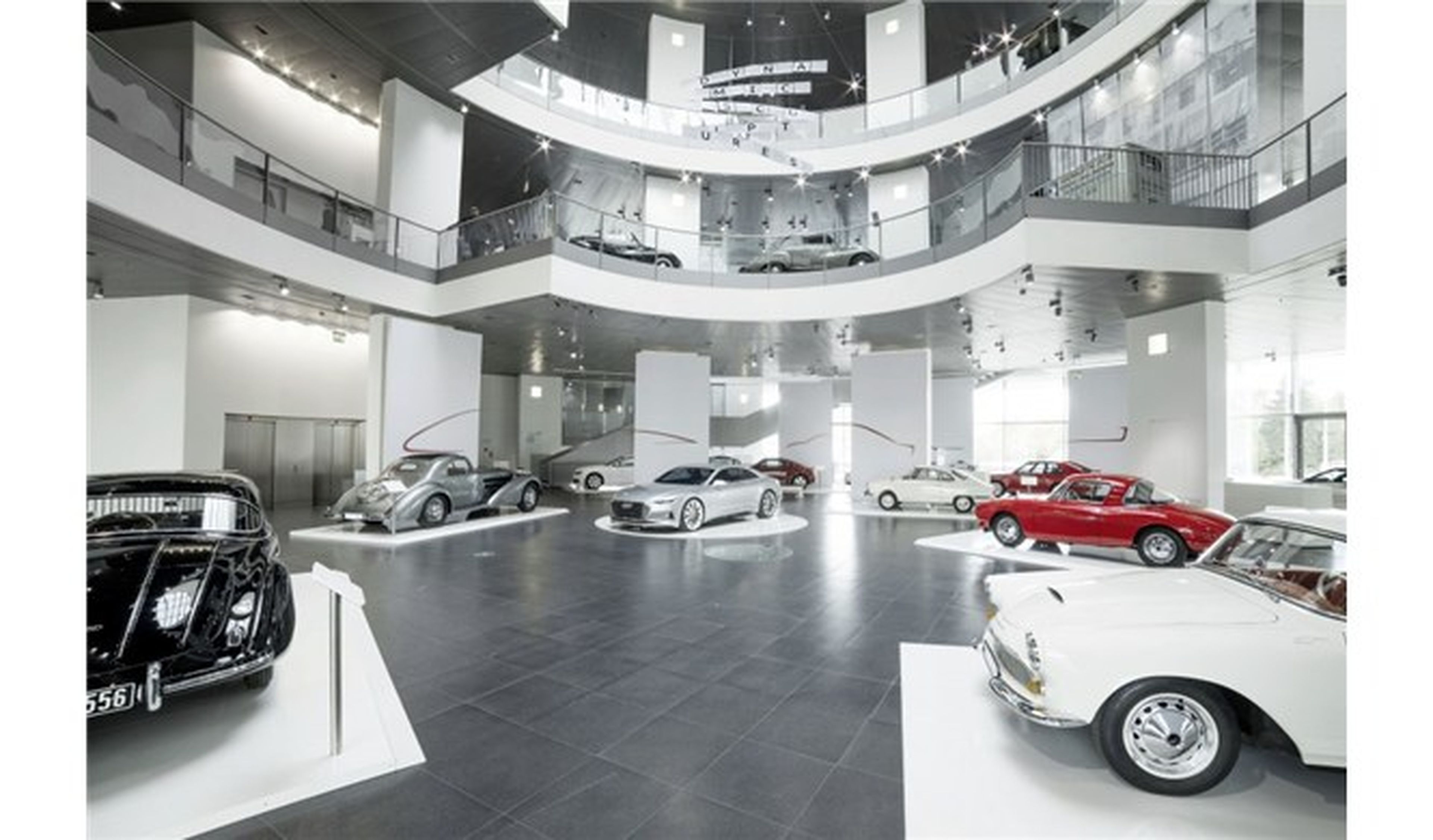 El Audi Museum Mobile acoge una colección de 12 coupés