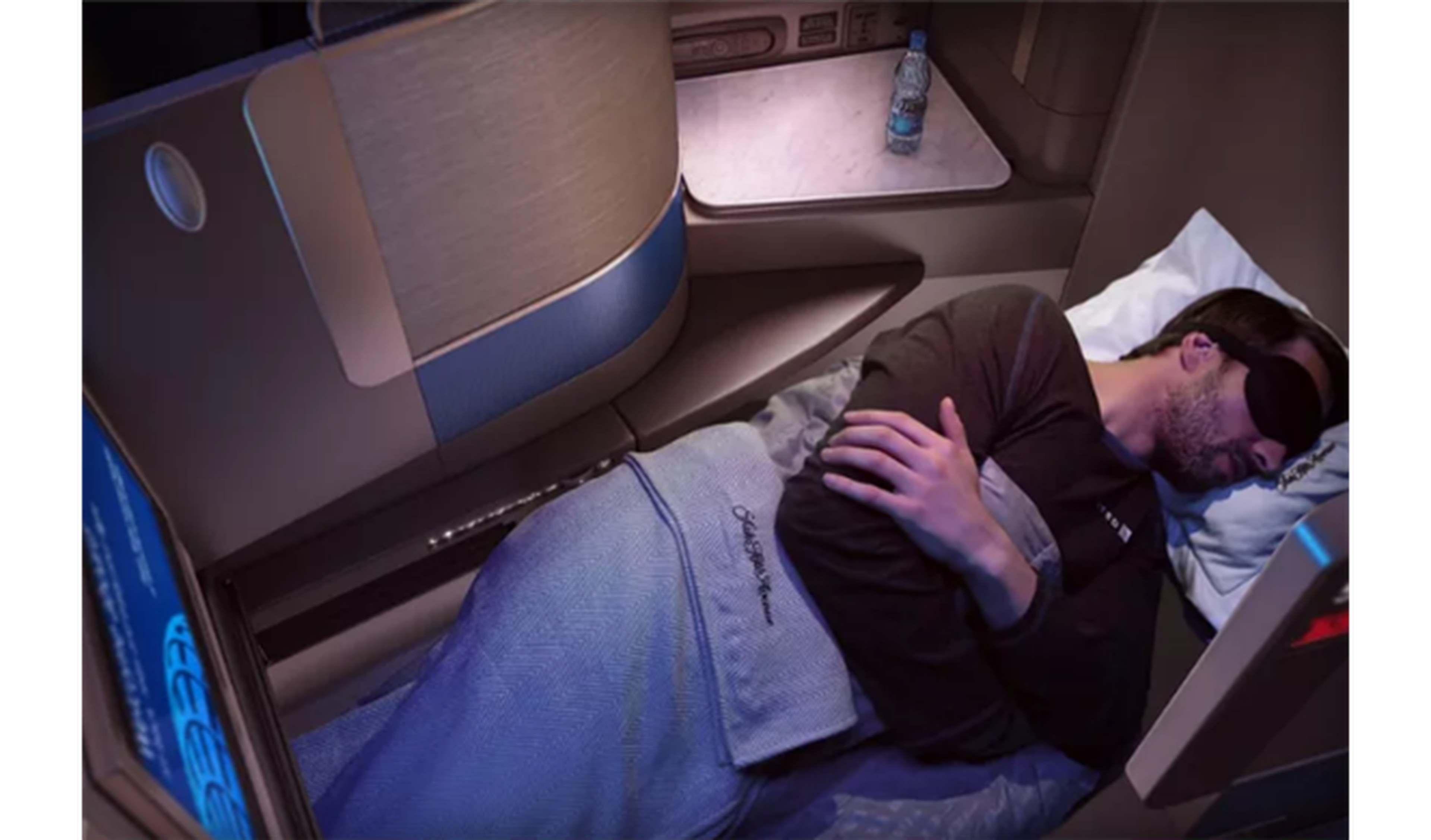 United Airlines crea aviones con camas de extralujo