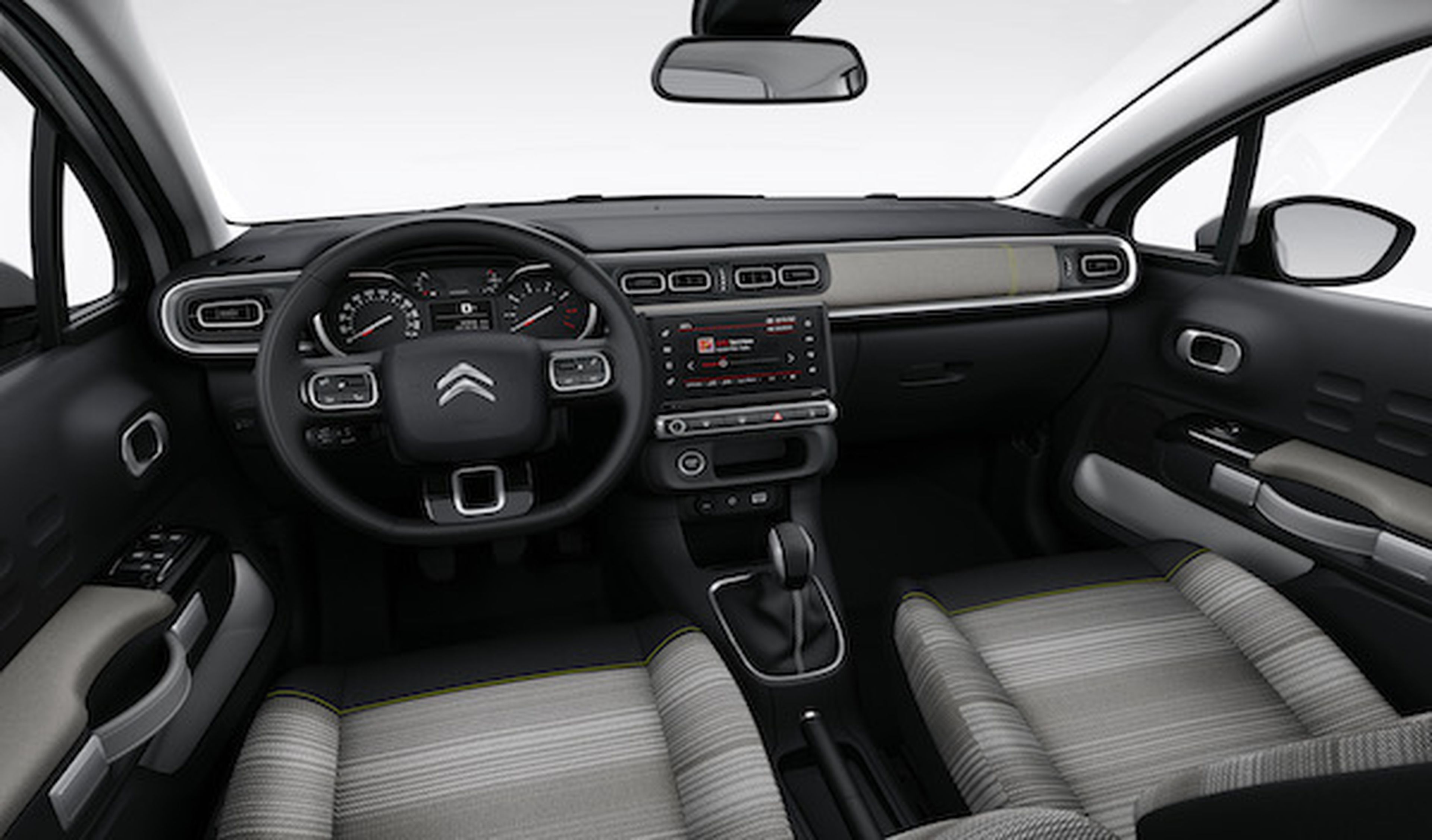 Interior nuevo Citroën C3 2016
