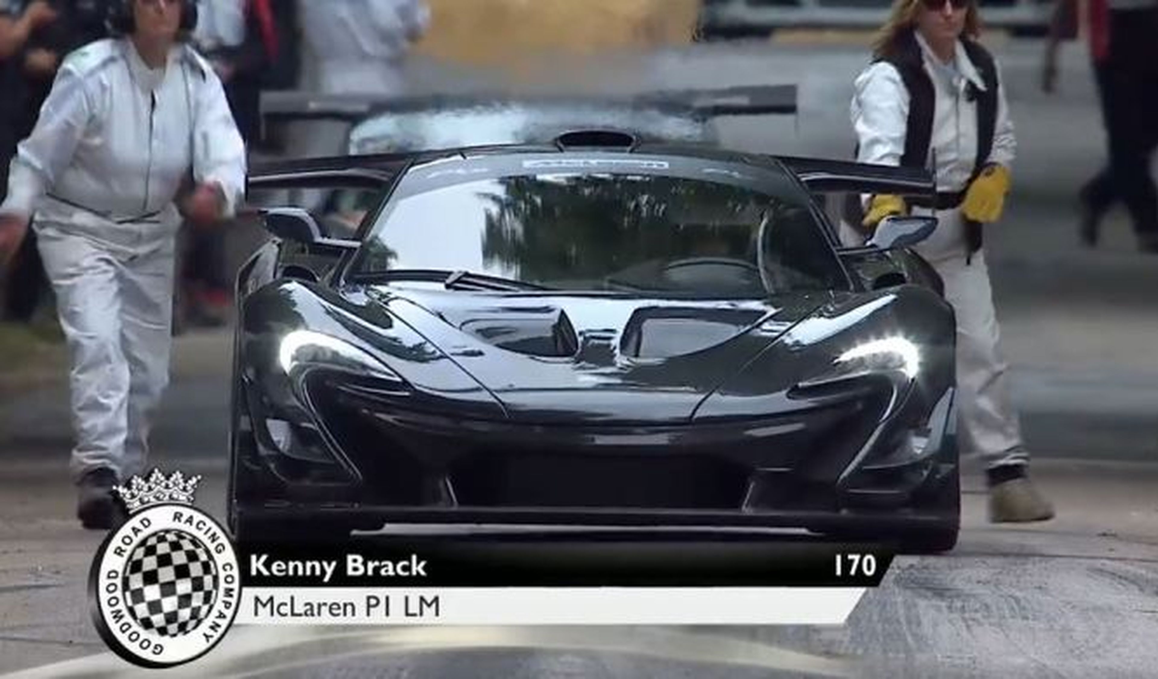 Récord para el McLaren P1 LM en Goodwood
