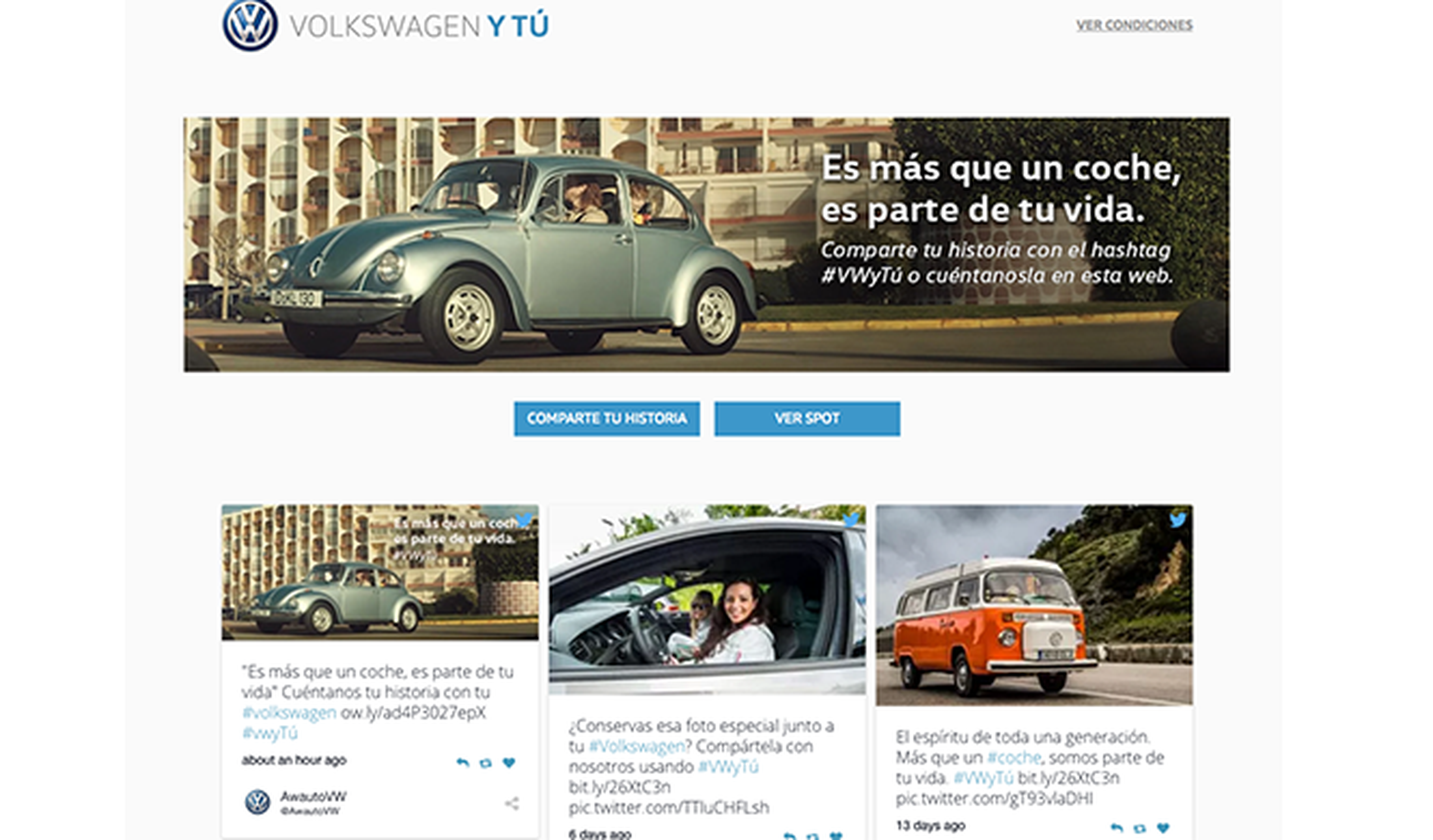 Volkswagen crea un divertido álbum de fotos virtual