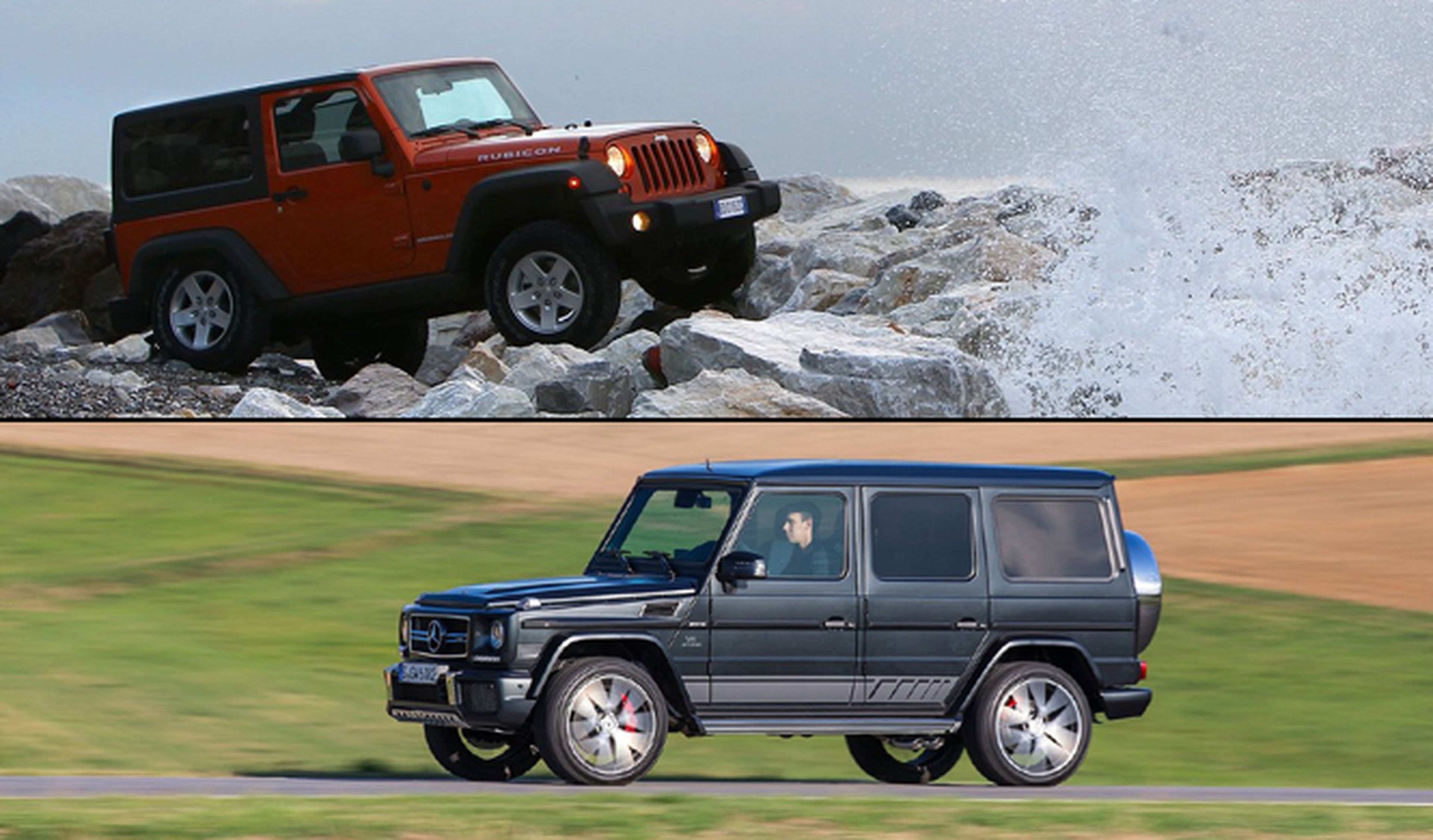 ¿Cuál es mejor, el Jeep Wrangler o el Mercedes Clase G?