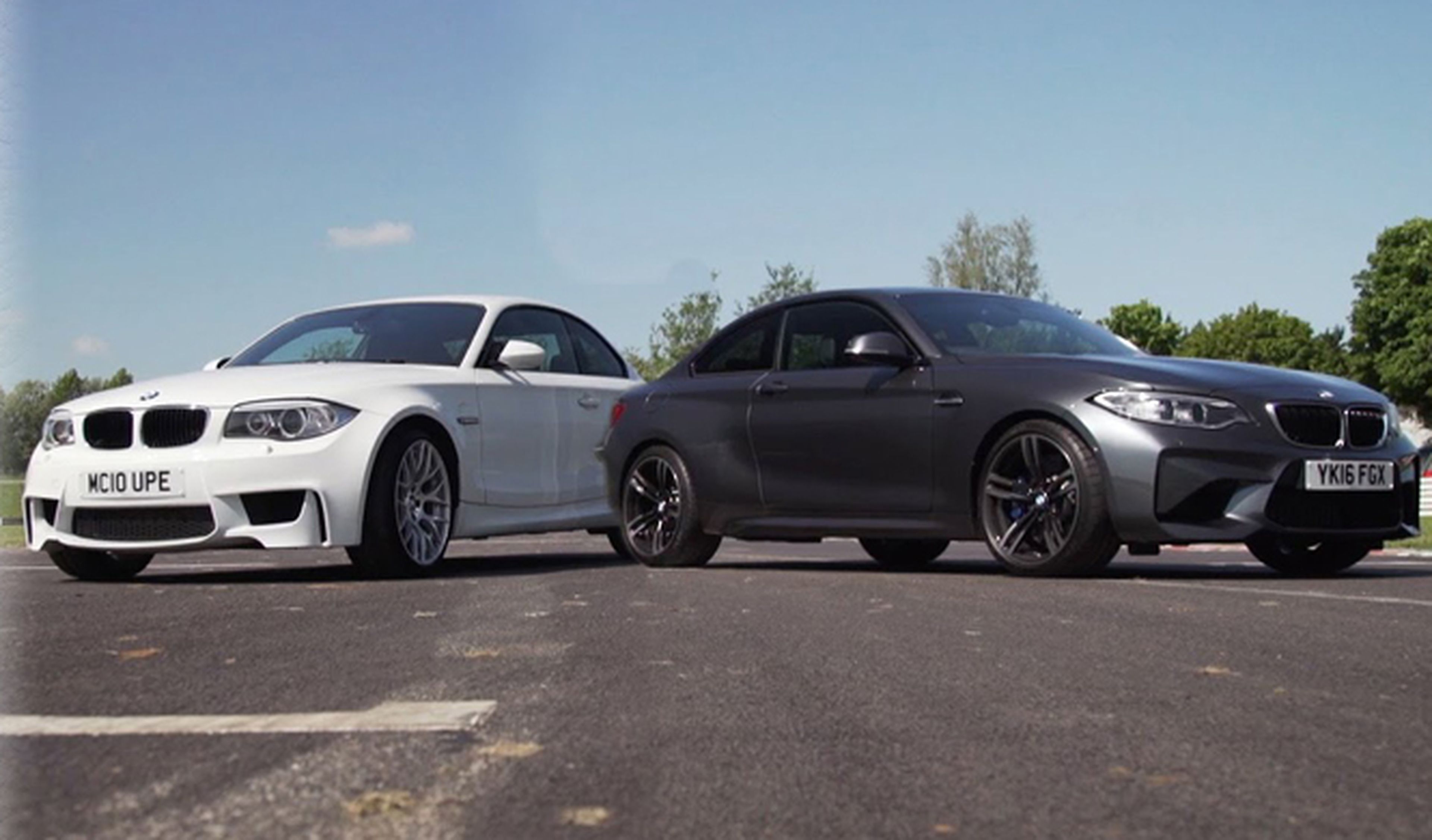 Vídeo: BMW Serie 1 M Coupé contra BMW M2 Coupé
