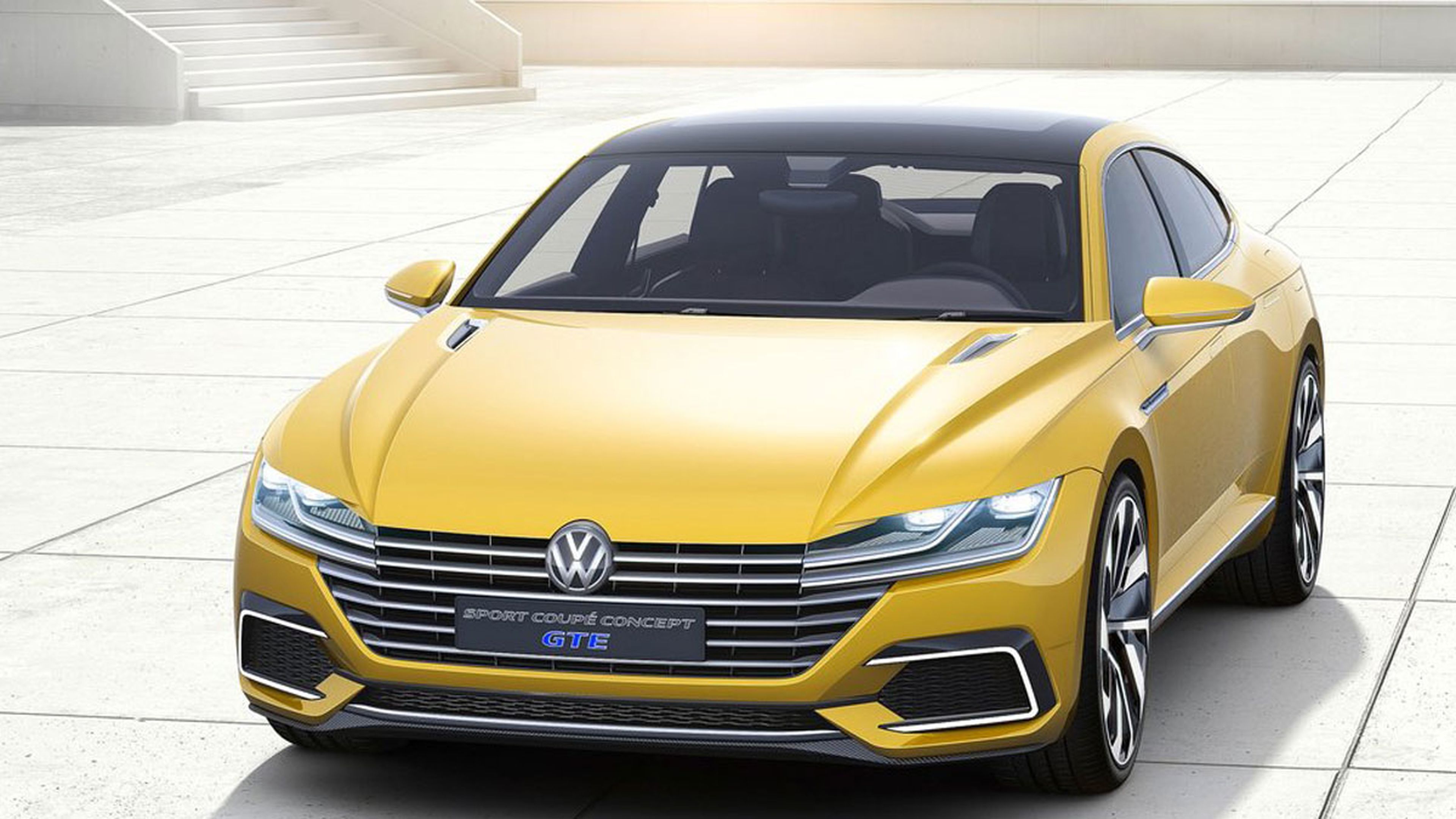 Volkswagen Sports Coupe GTE Concept tres cuartos delanteros 3