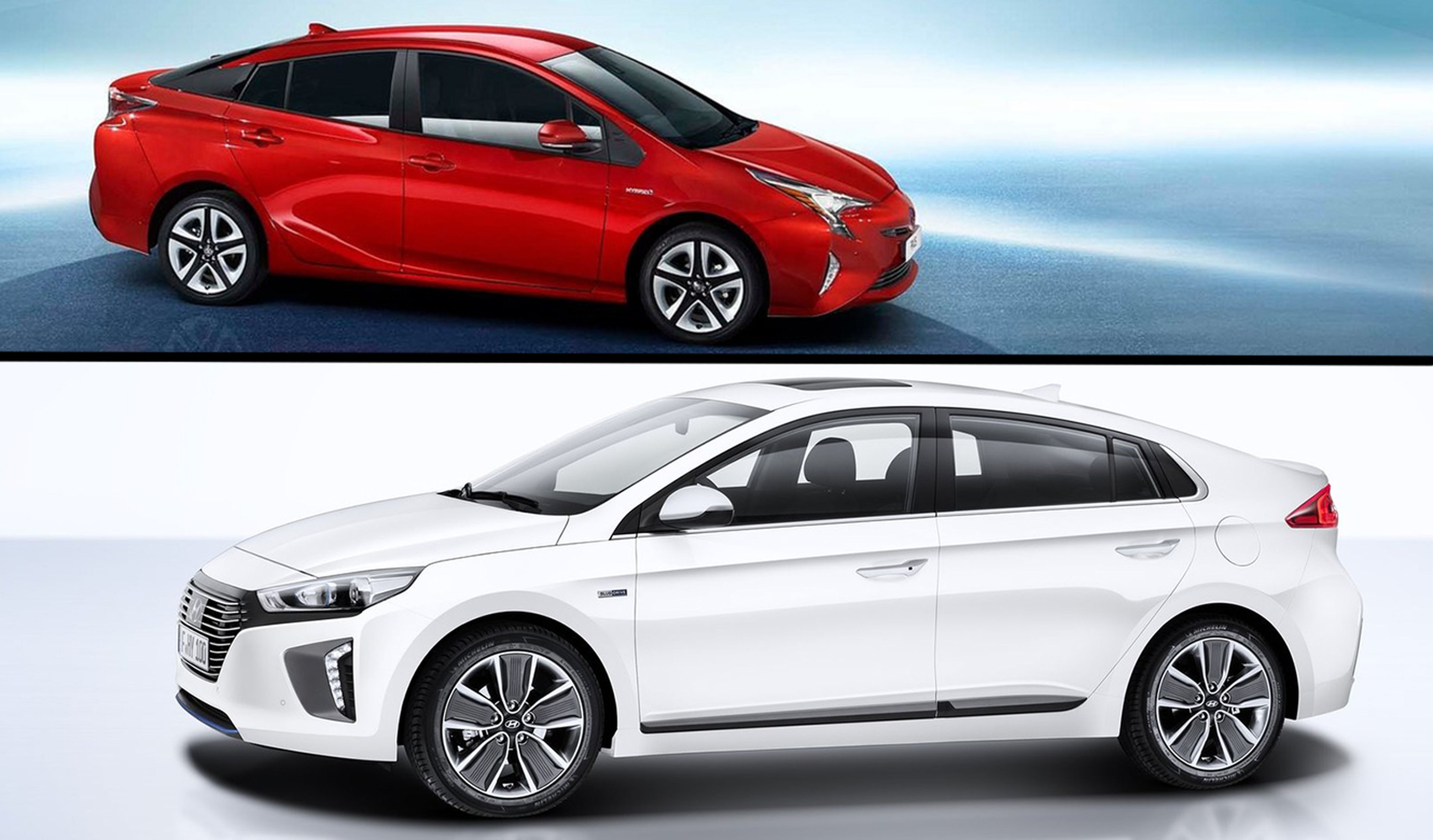 ¿Cuál es mejor, el Toyota Prius o el Hyundai Ioniq?