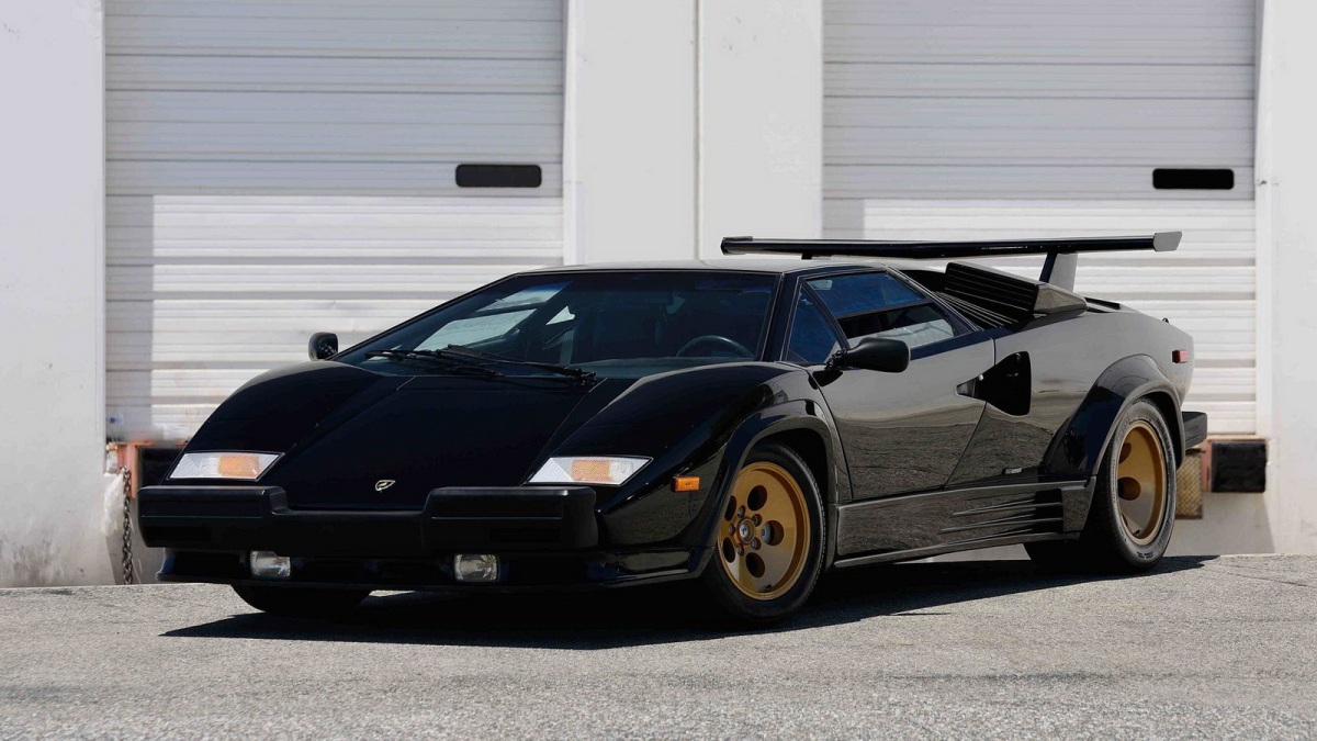 A subasta este Lamborghini Countach LP5000 Quattrovalvole -