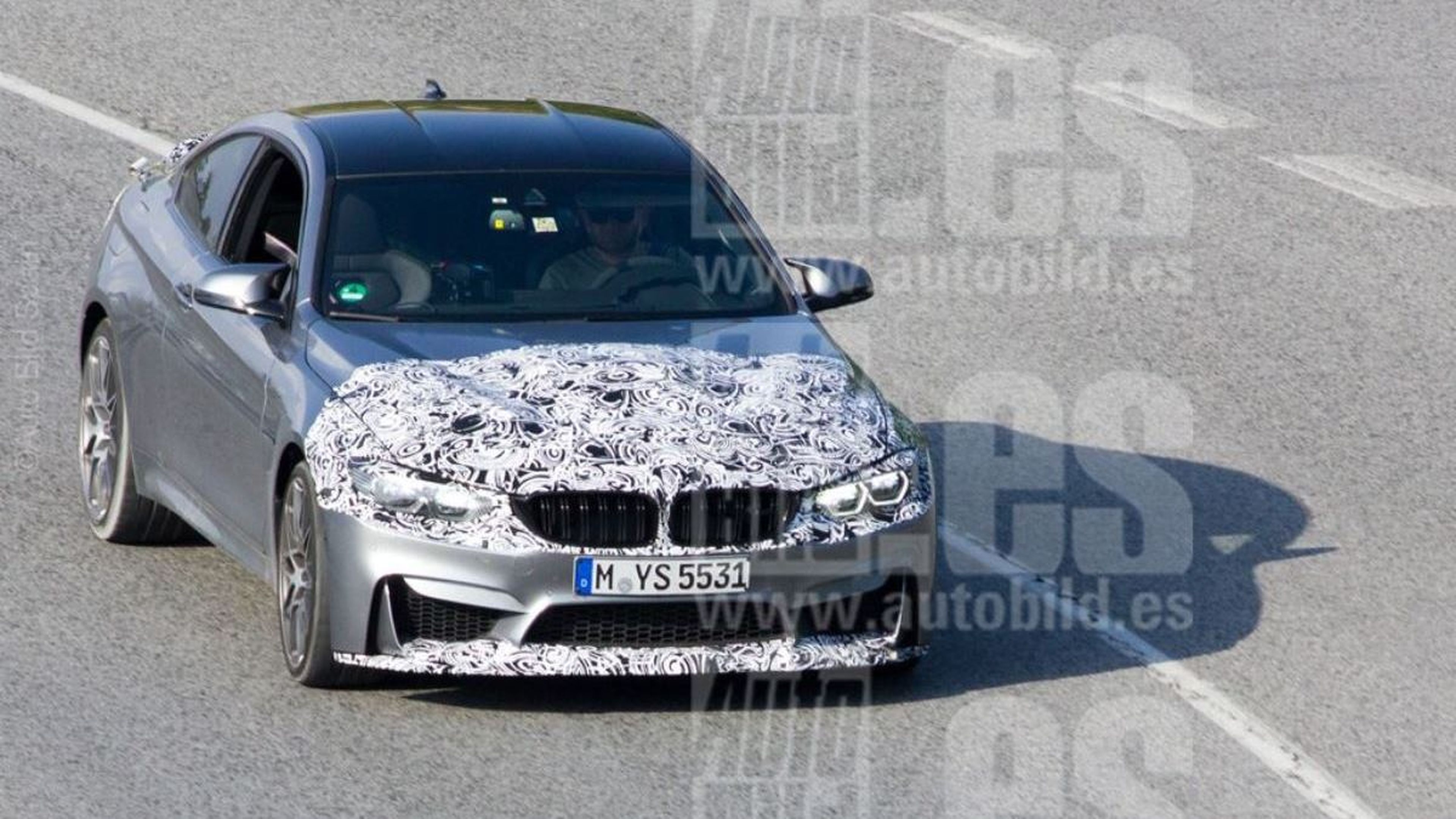 BMW M4 Coupé 2017 fotos espía