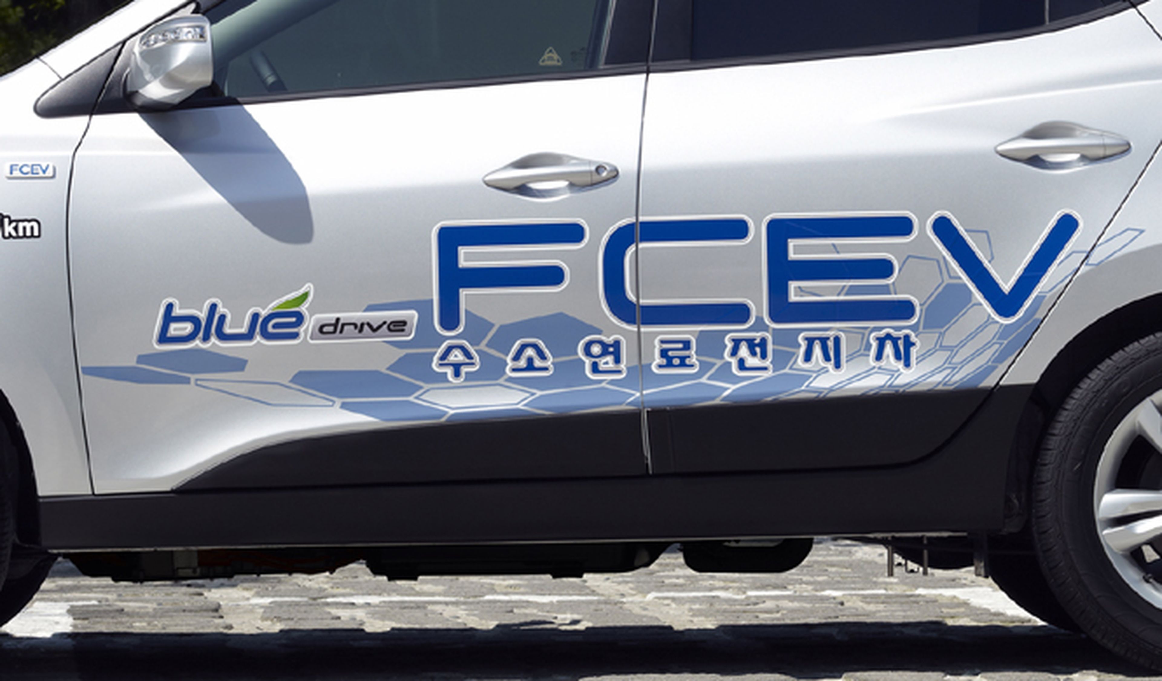 Hyundai Tucson FCEV: cazado de pruebas junto a un Mirai