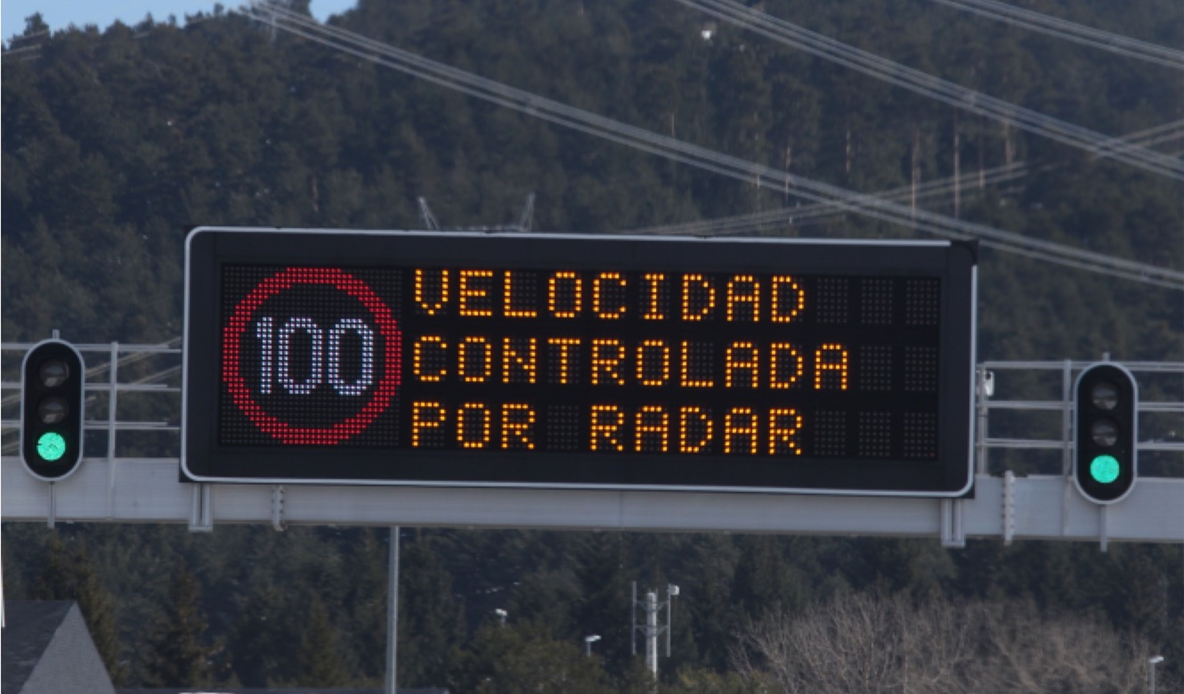 Los paneles chivatos llegan a las carreteras españolas