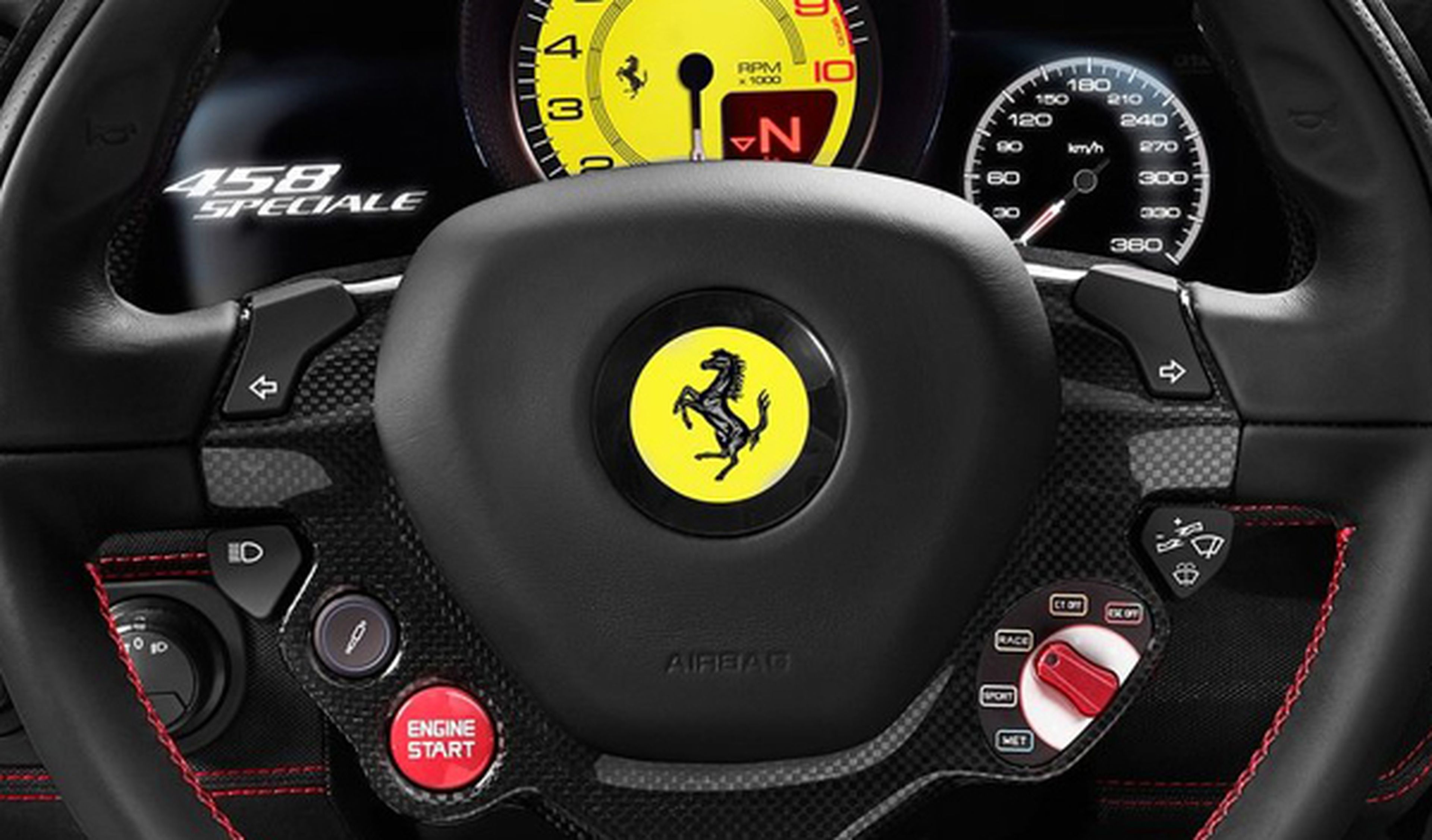 Logo marca coche Ferrari