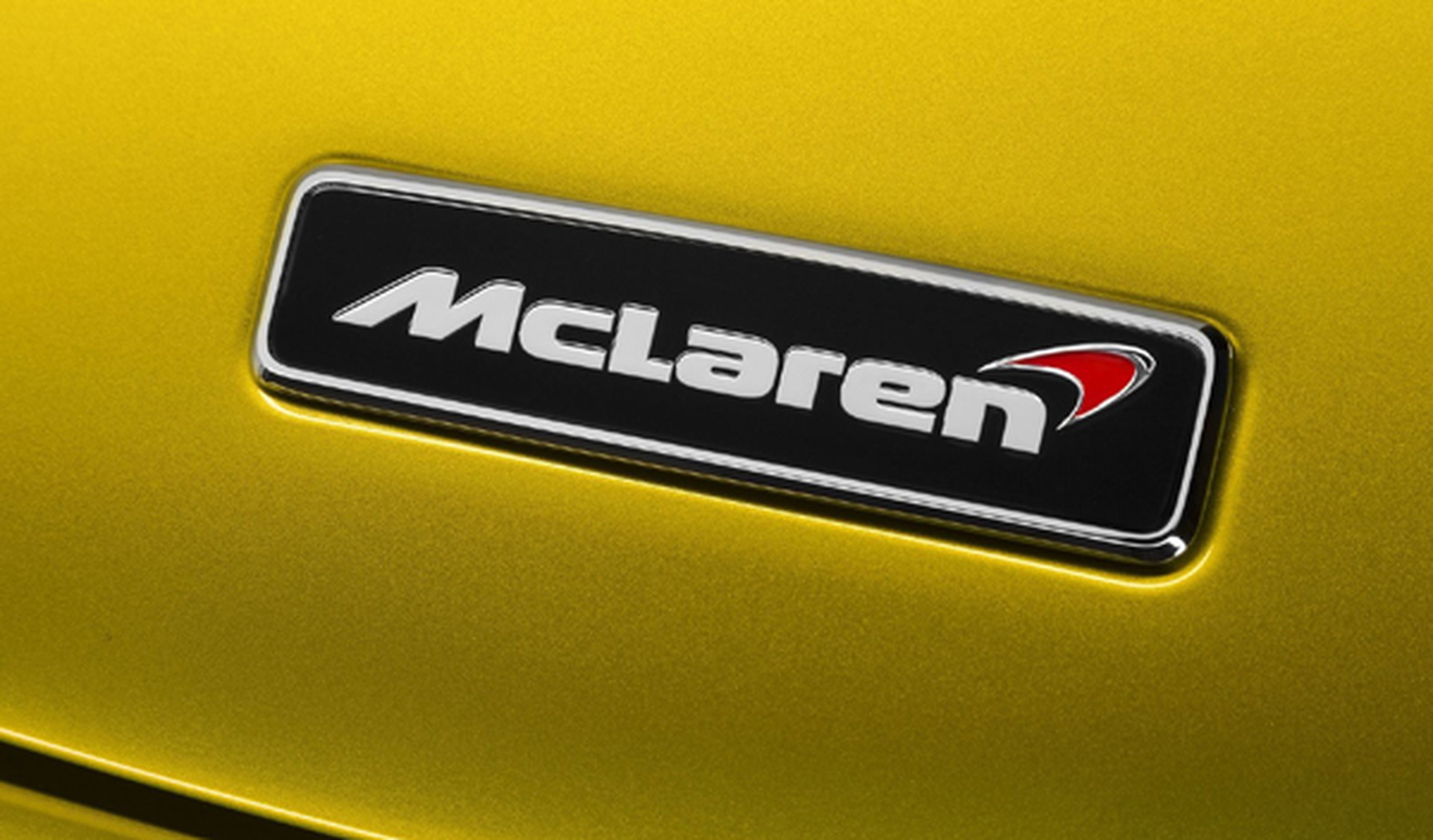 Logo marca coche McLaren