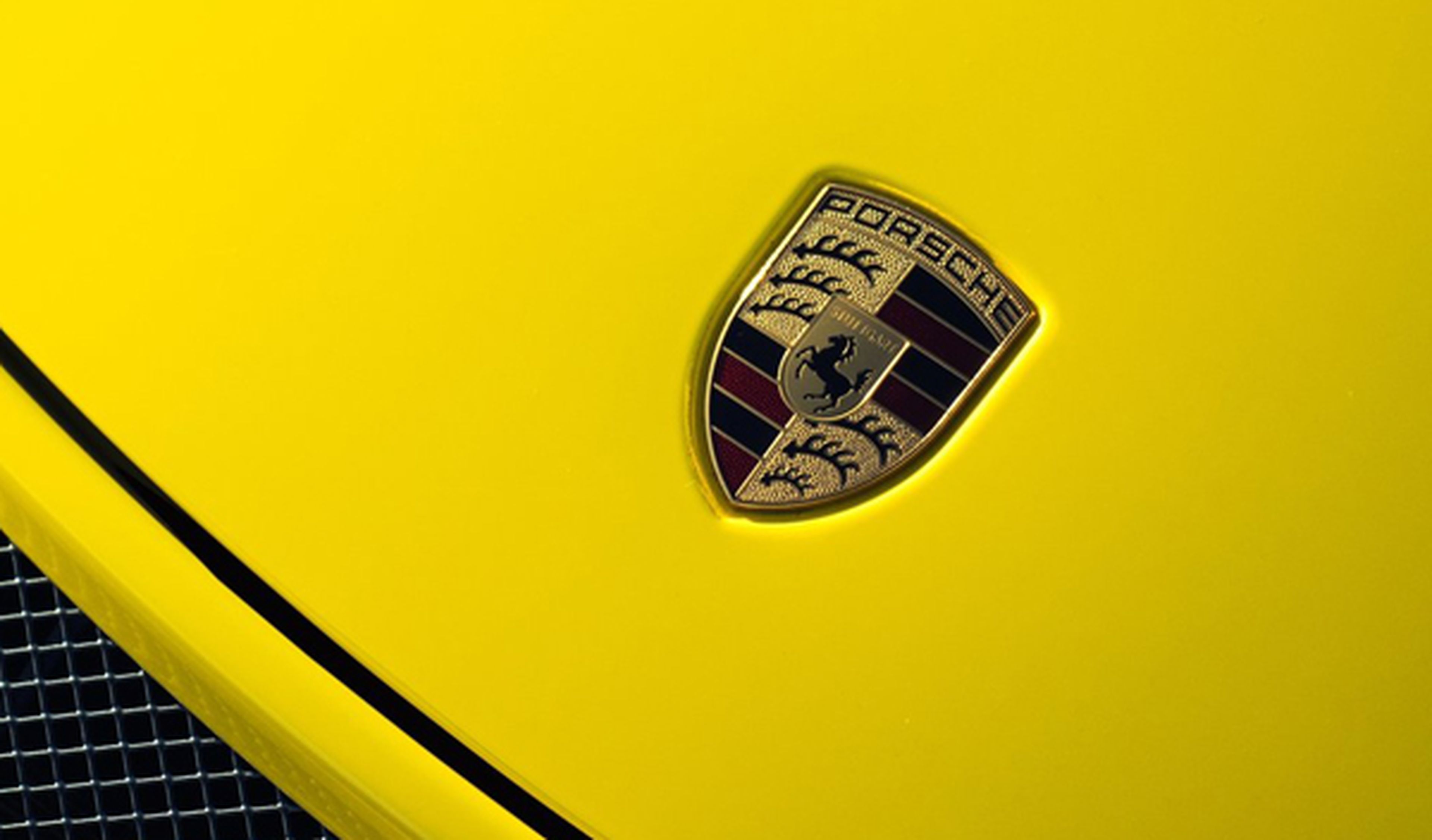 Logo marca coche Porsche