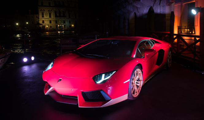 Lamborghini, buque insignia del Festival de Cine de Venecia -