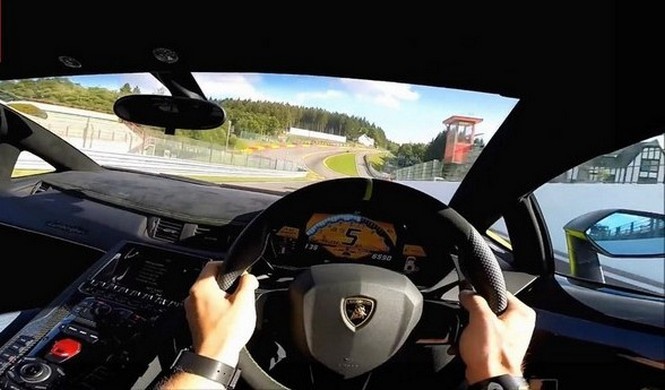 Ponte al volante del Lamborghini Aventador con este vídeo -