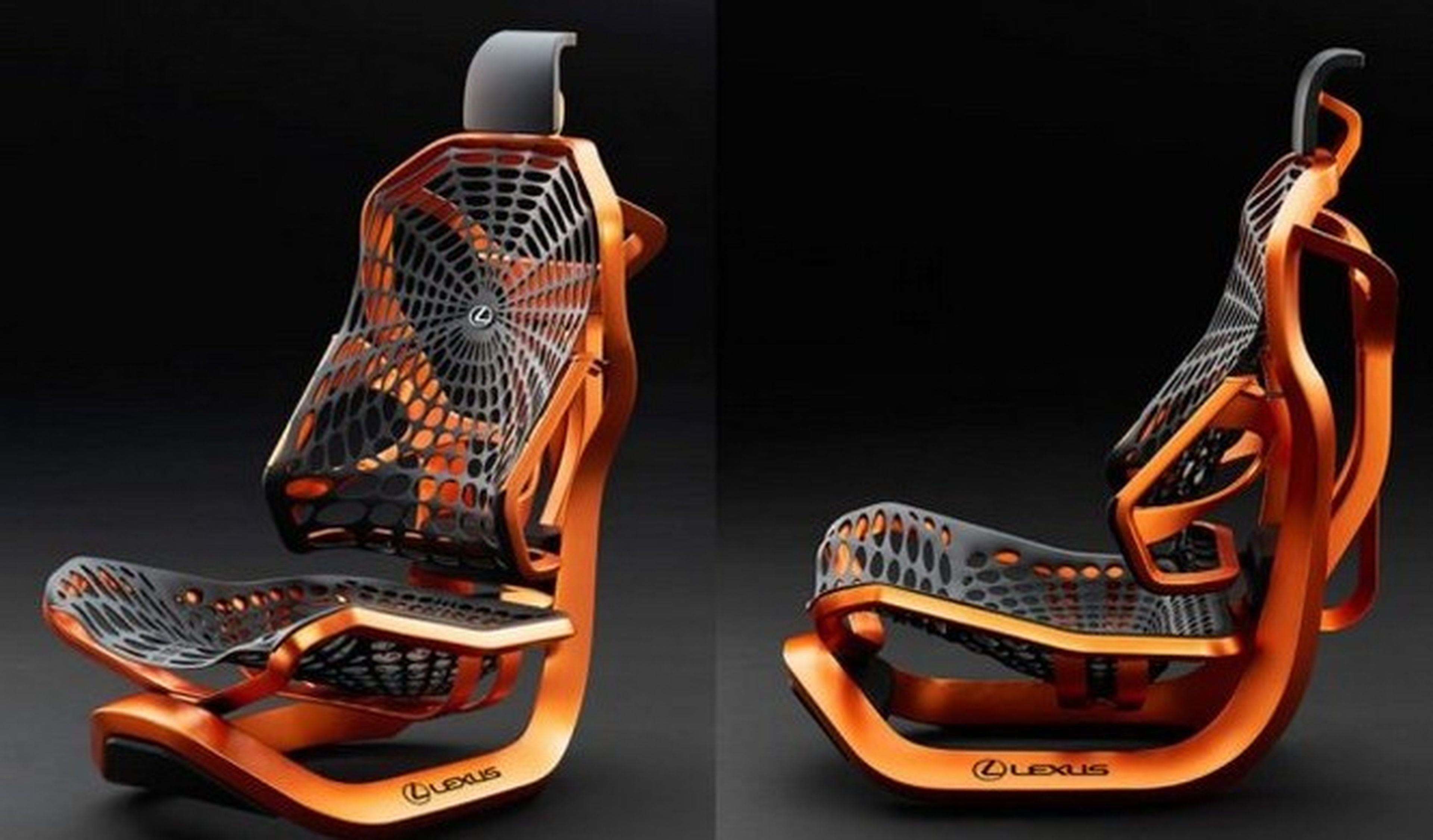 Así son los revolucionarios asientos Lexus Kinetic Concept