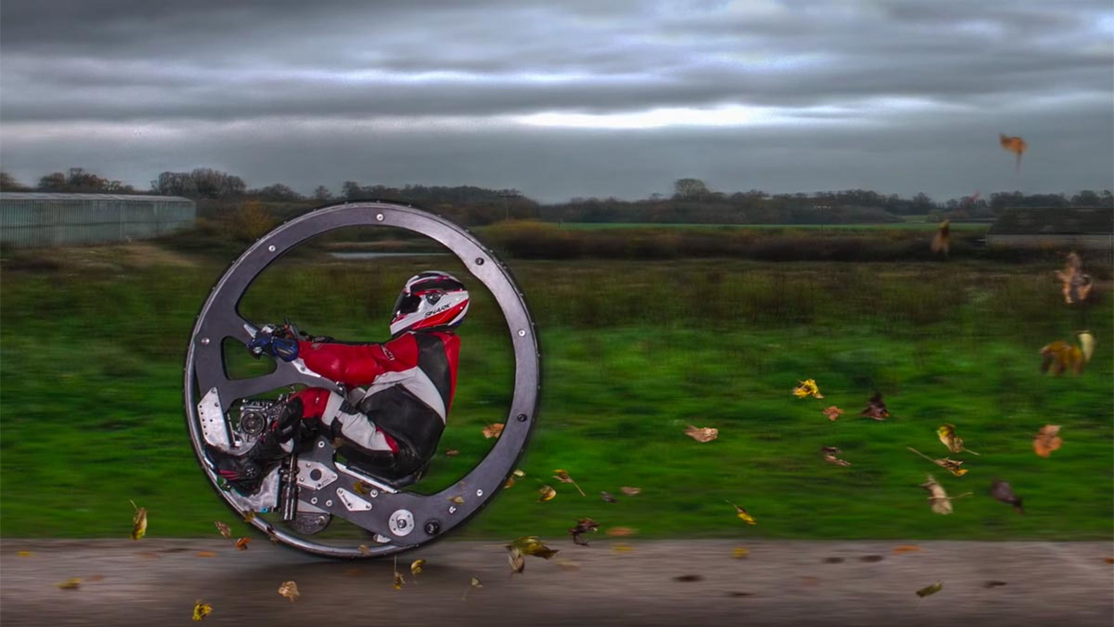 Récord mundial: ¡a 100 km/h en un monociclo!