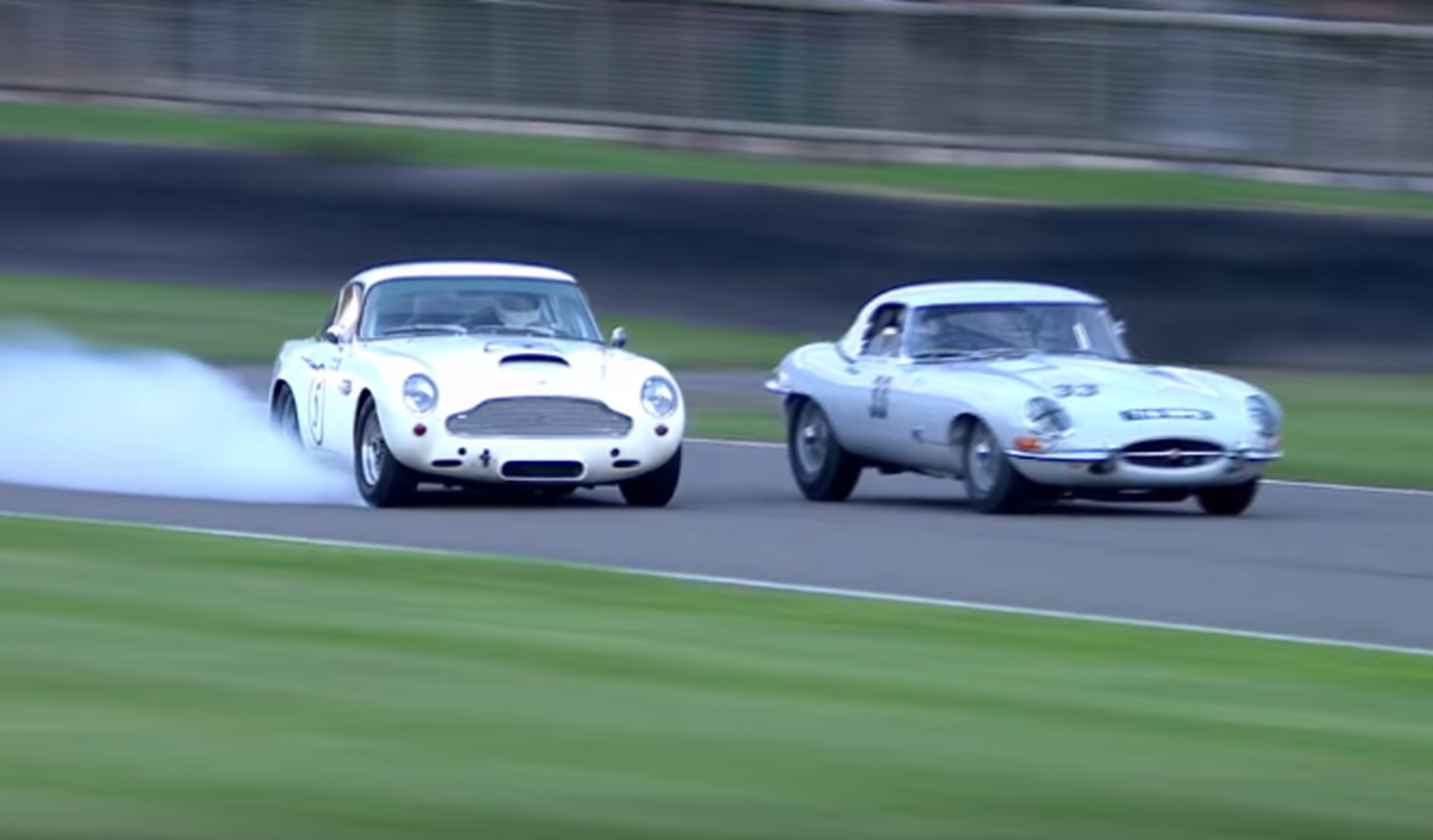 Vídeo: cuando llevas al límite un Aston Martin DB4 GT