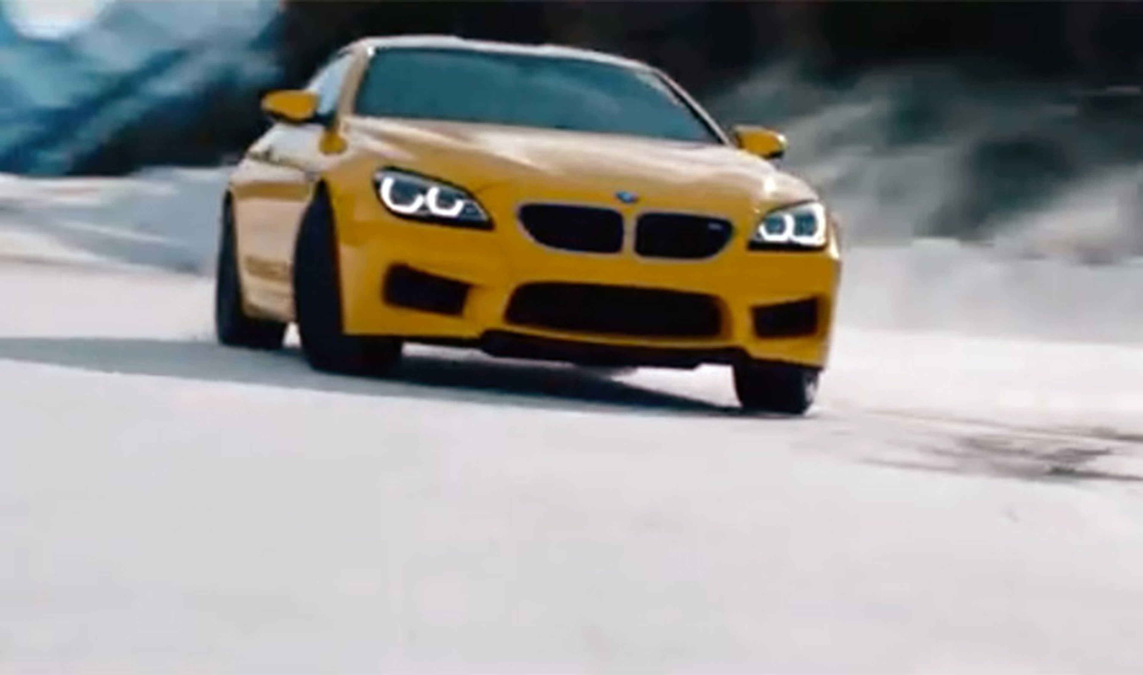 Vídeo: un BMW M6 Coupé al límite en la nieve